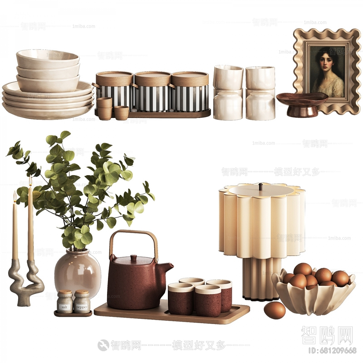 Modern Decorative Set