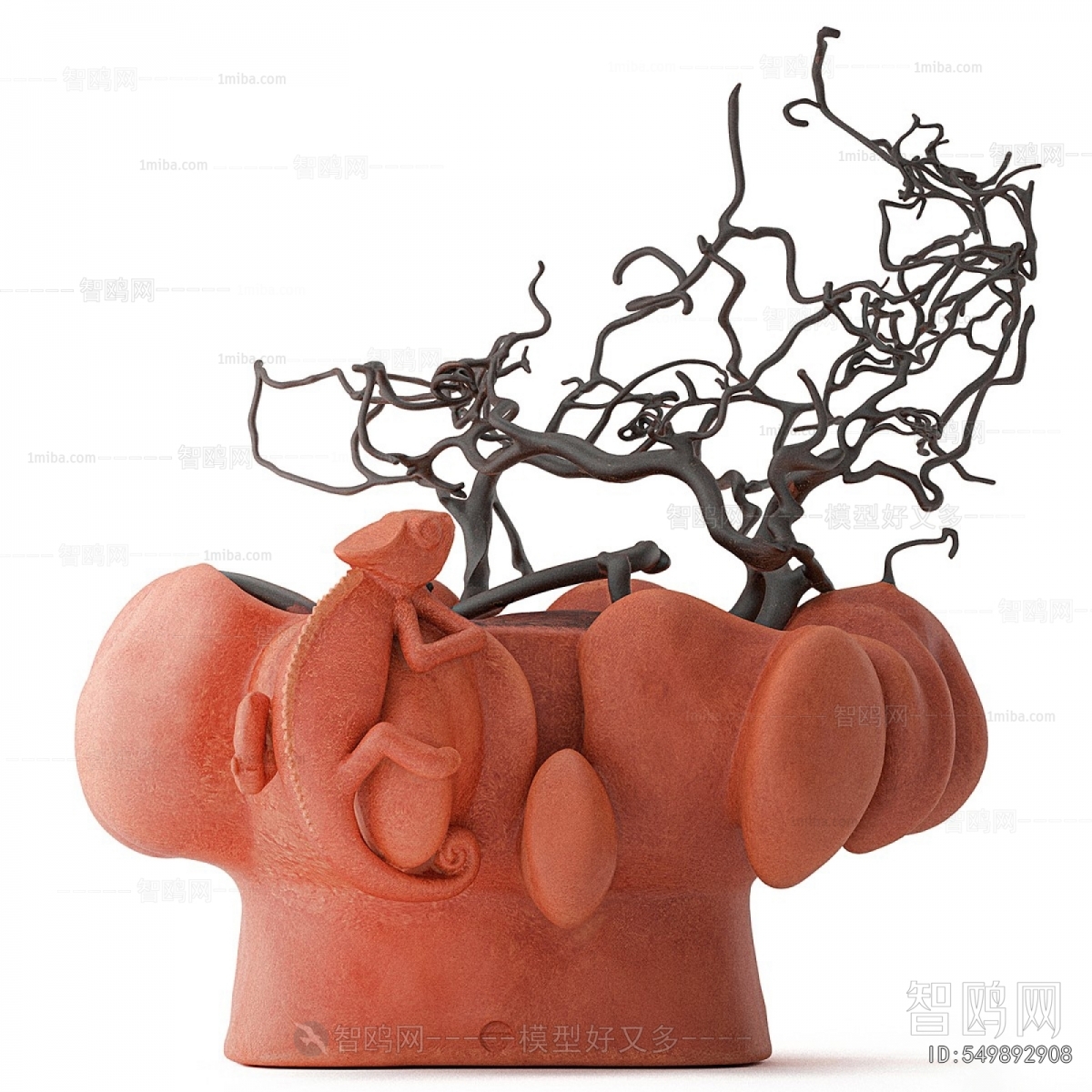 Modern Dried Branch