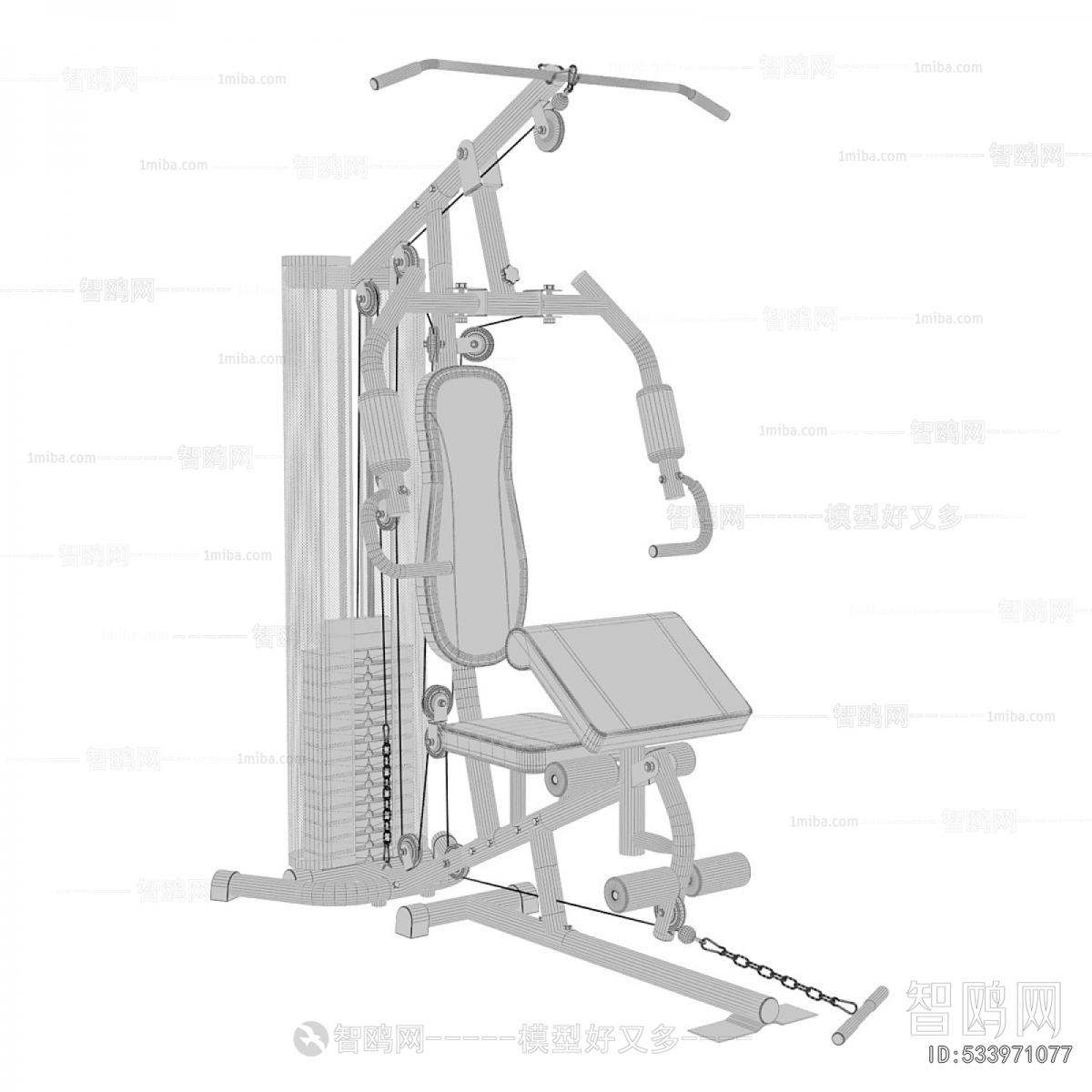 Modern Fitness Equipment