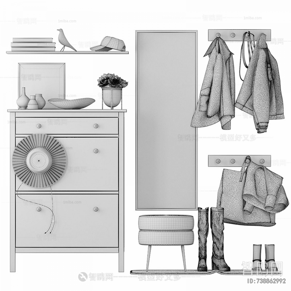 Nordic Style Coat Hanger