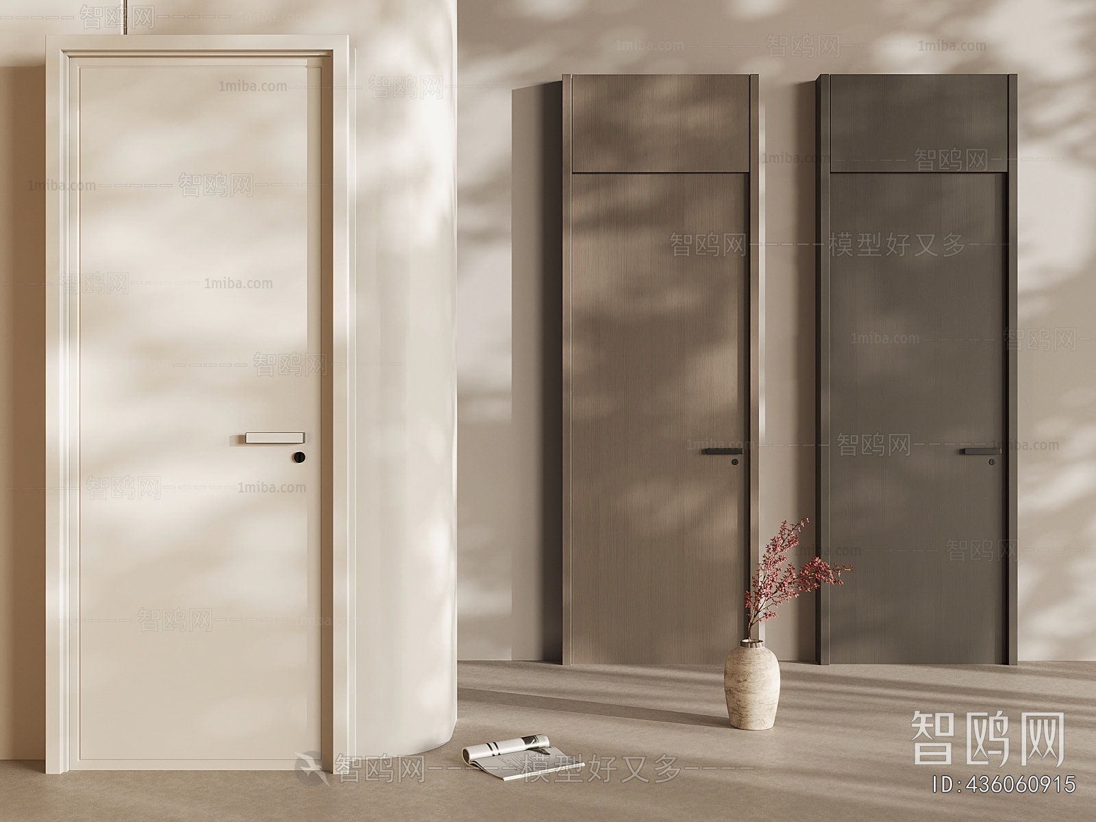 Modern Single Door