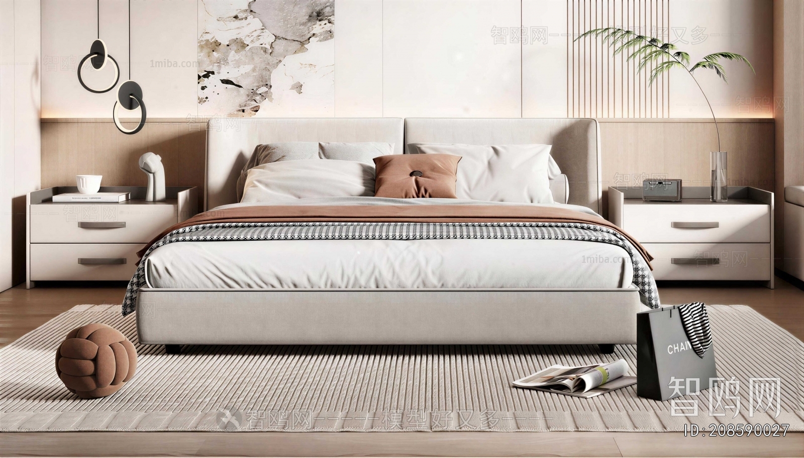 Modern Double Bed