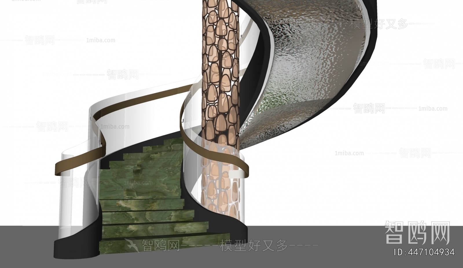 Modern Rotating Staircase