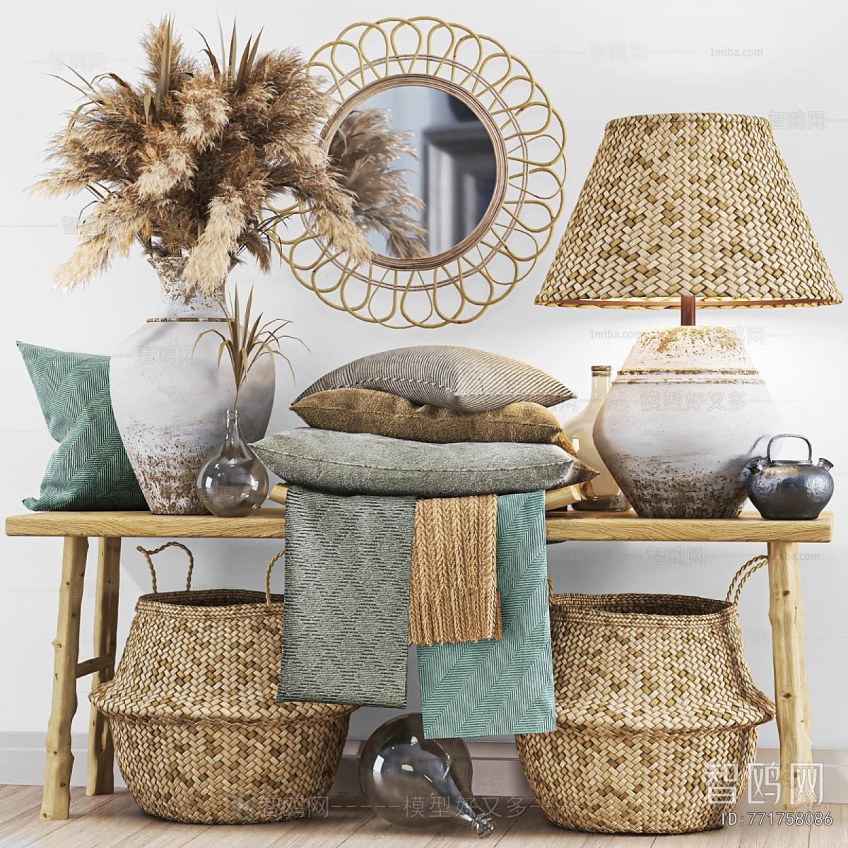 Wabi-sabi Style Decorative Set