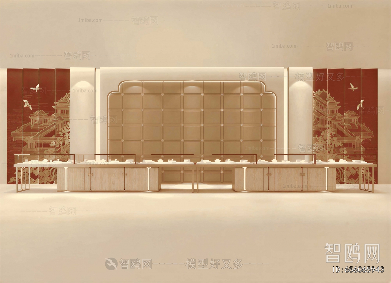 New Chinese Style Jewelry Store