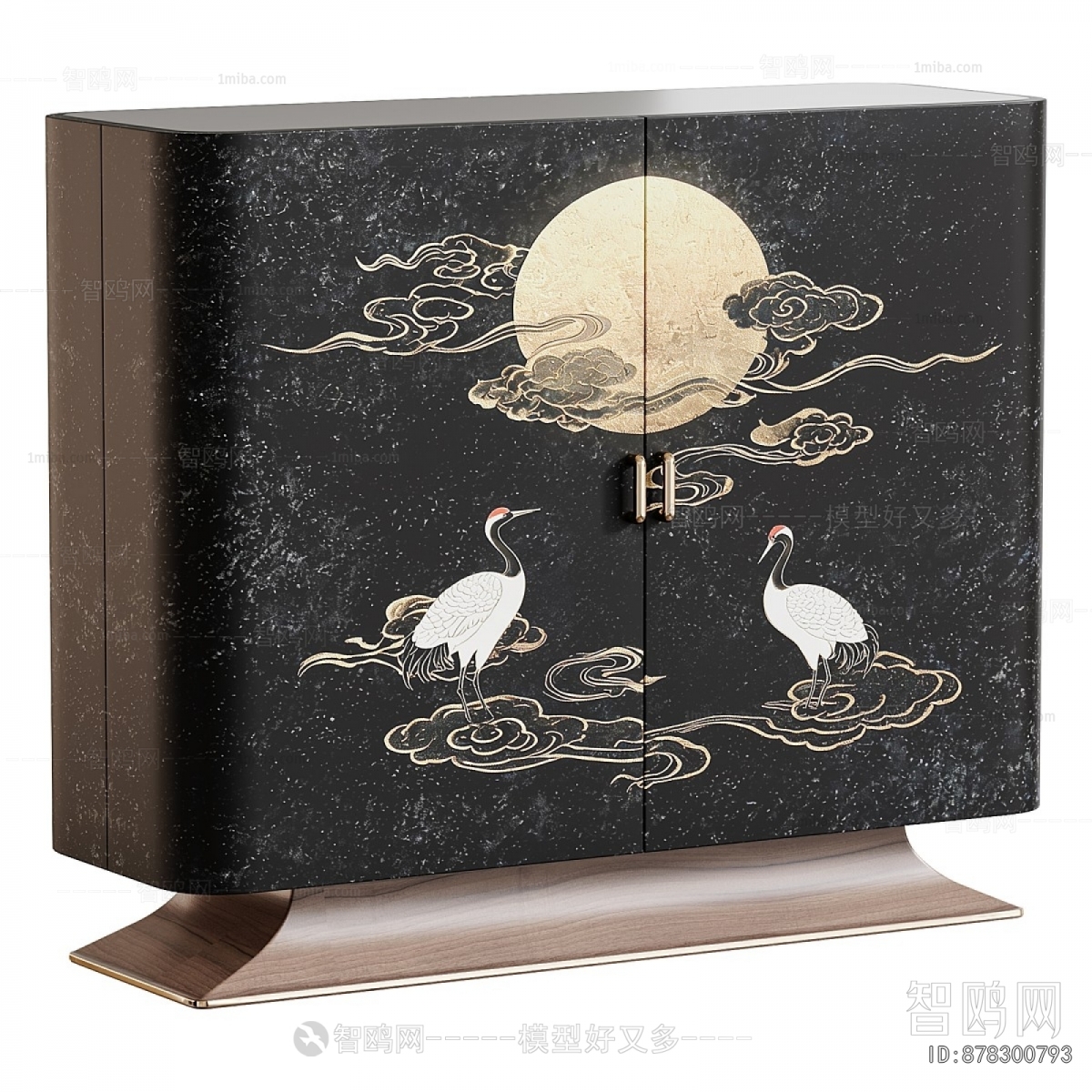New Chinese Style Decorative Cabinet