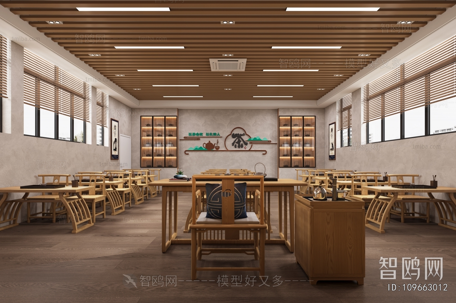New Chinese Style School Classrooms