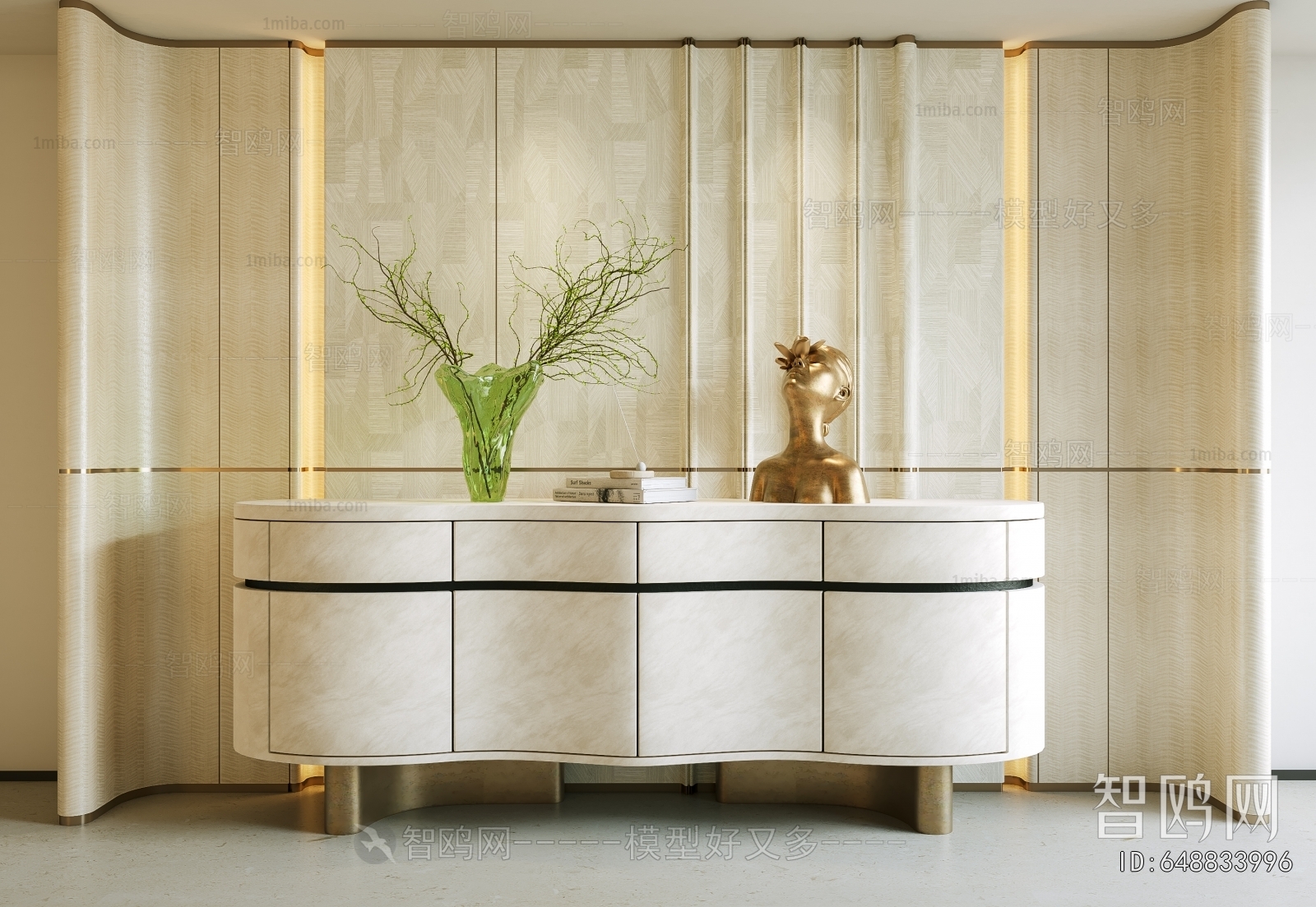 Modern Entrance Cabinet