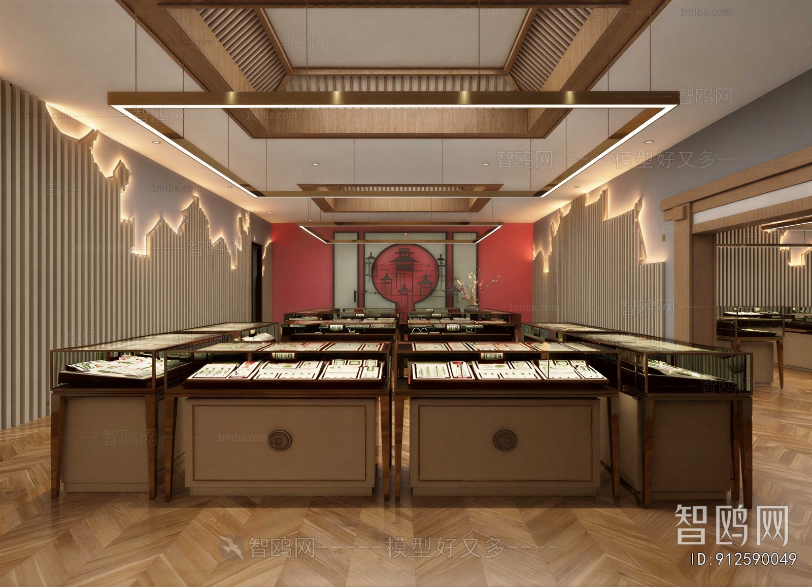 New Chinese Style Jewelry Store