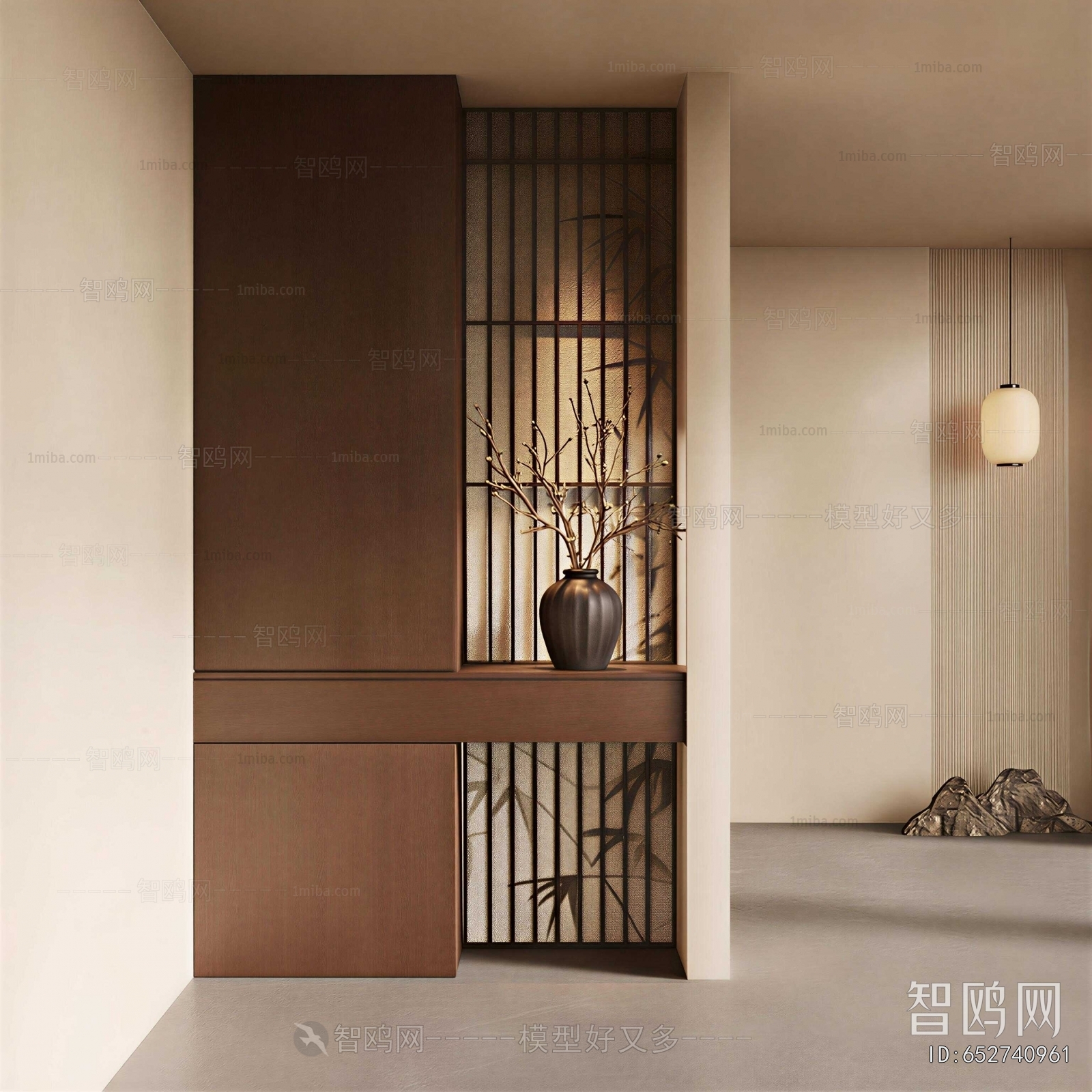 New Chinese Style Hallway