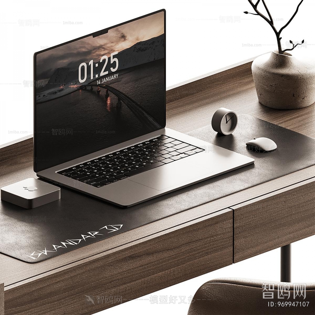 Modern Computer Desk And Chair