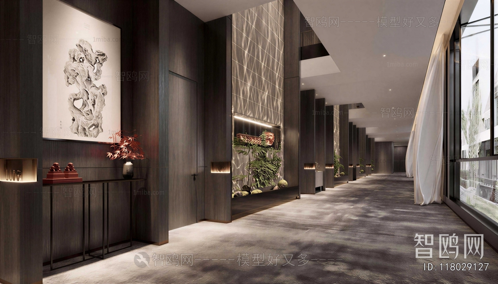 New Chinese Style Corridor
