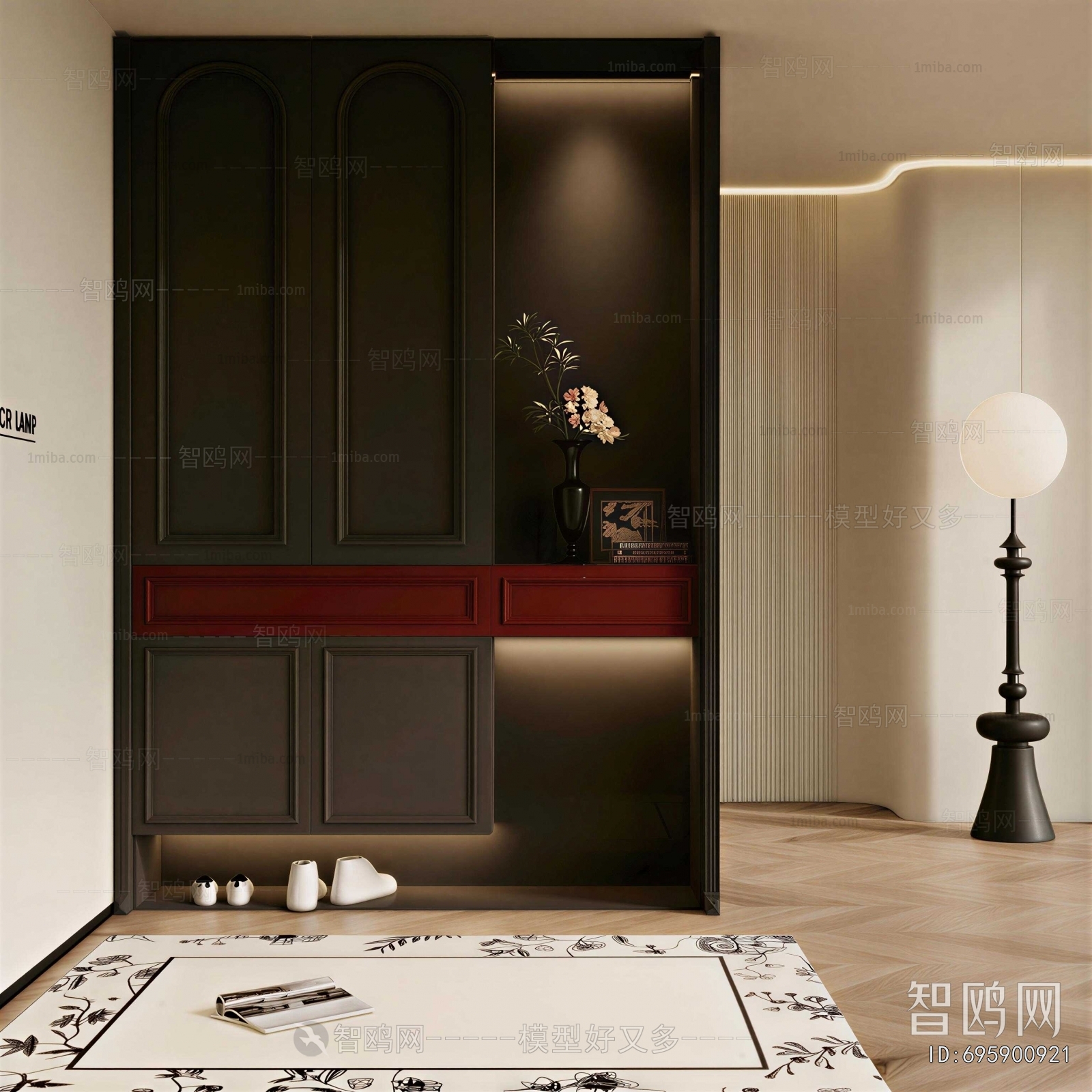 Modern Shoe Cabinet