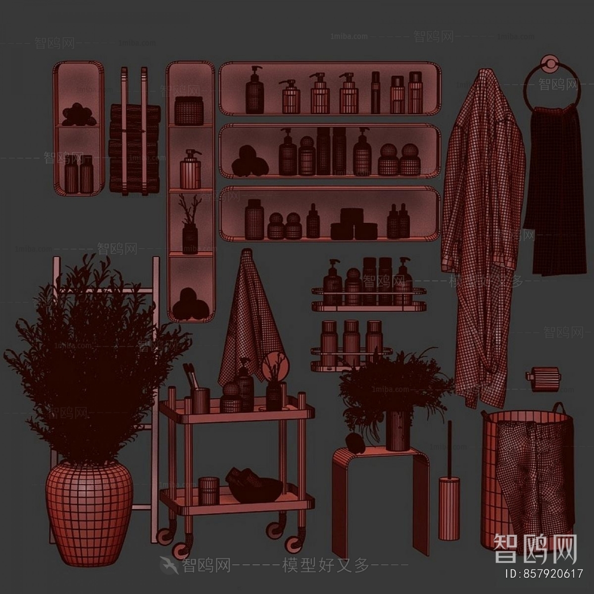 Modern Bathroom Set