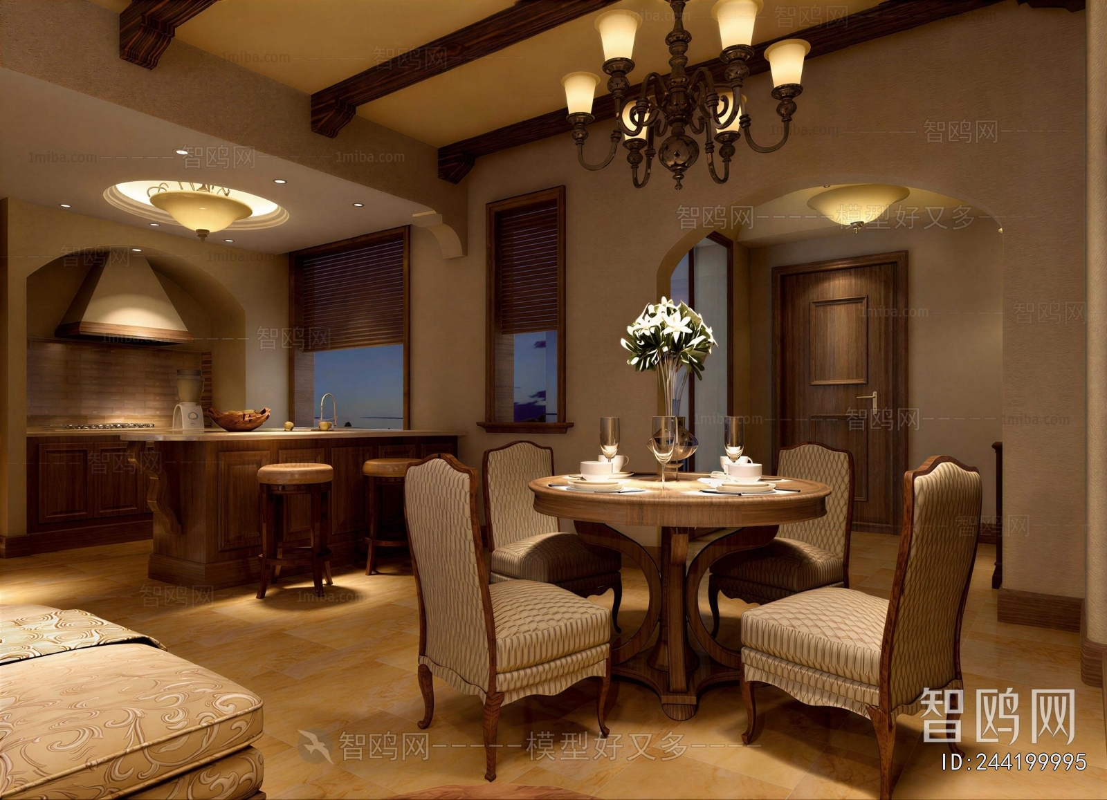 American Style Dining Room