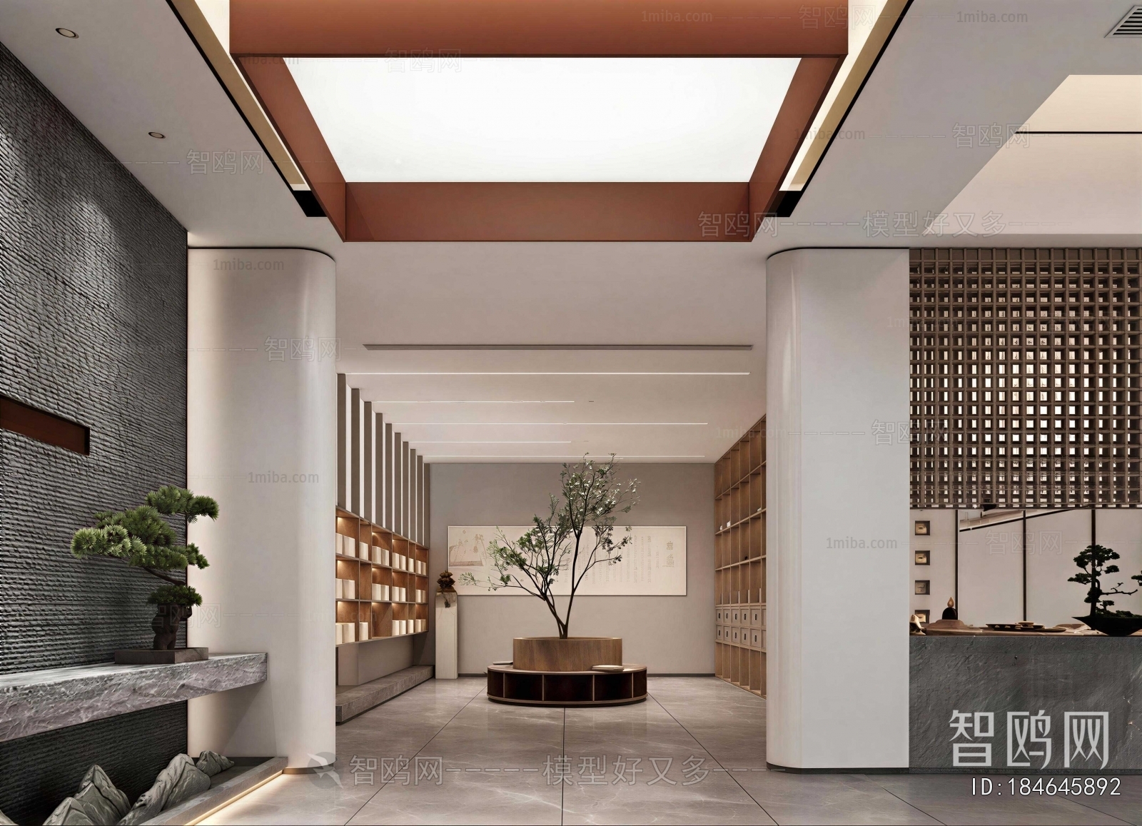 New Chinese Style Lobby Hall