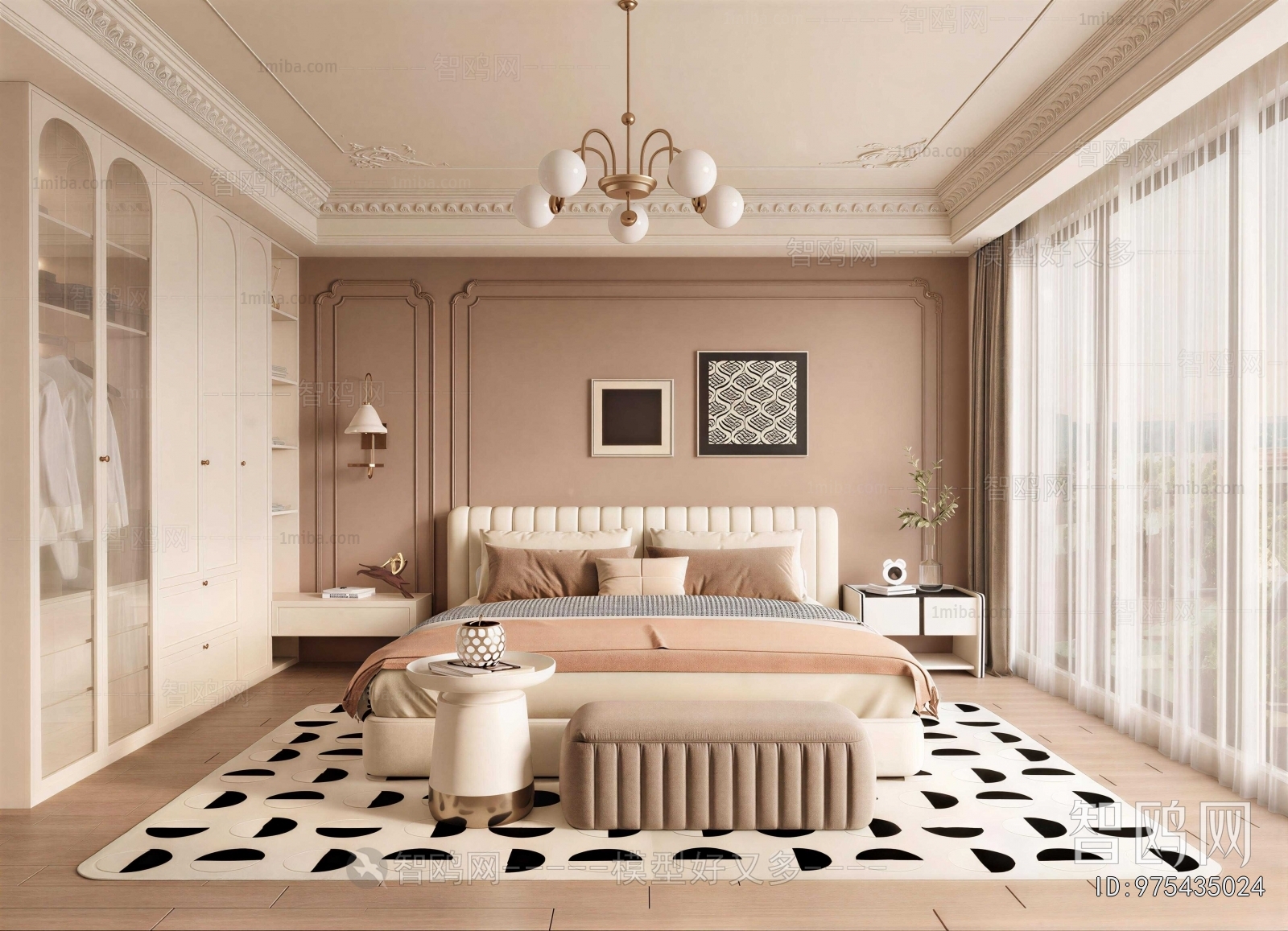 French Style Bedroom