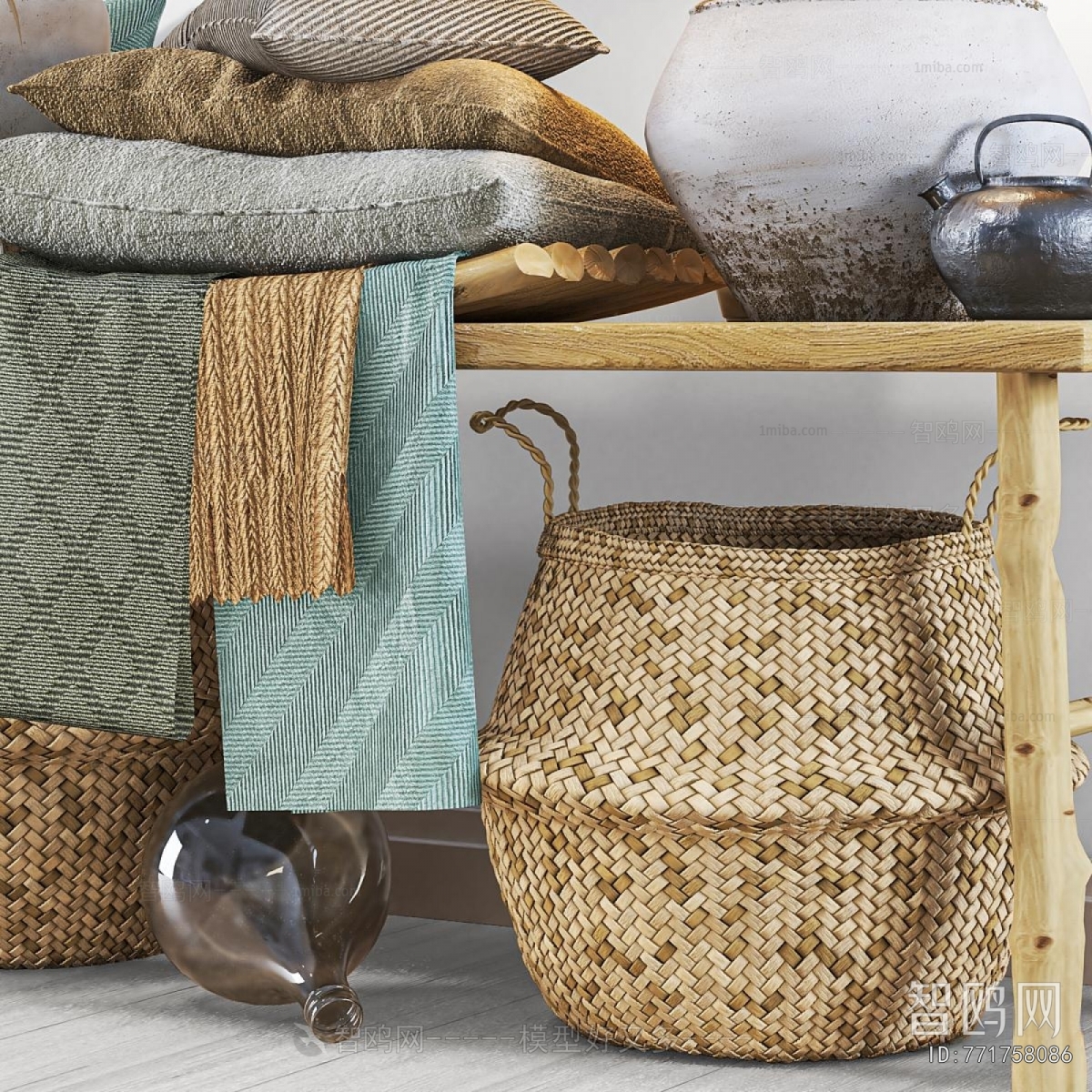 Wabi-sabi Style Decorative Set