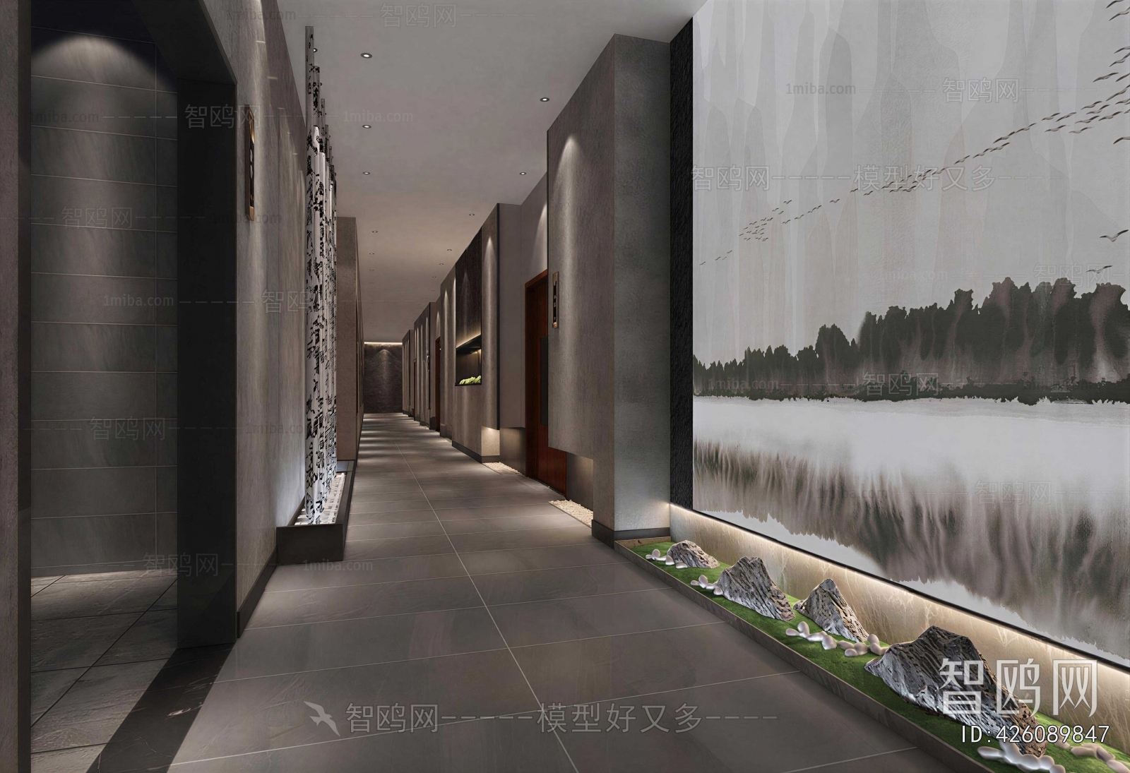 New Chinese Style Corridor