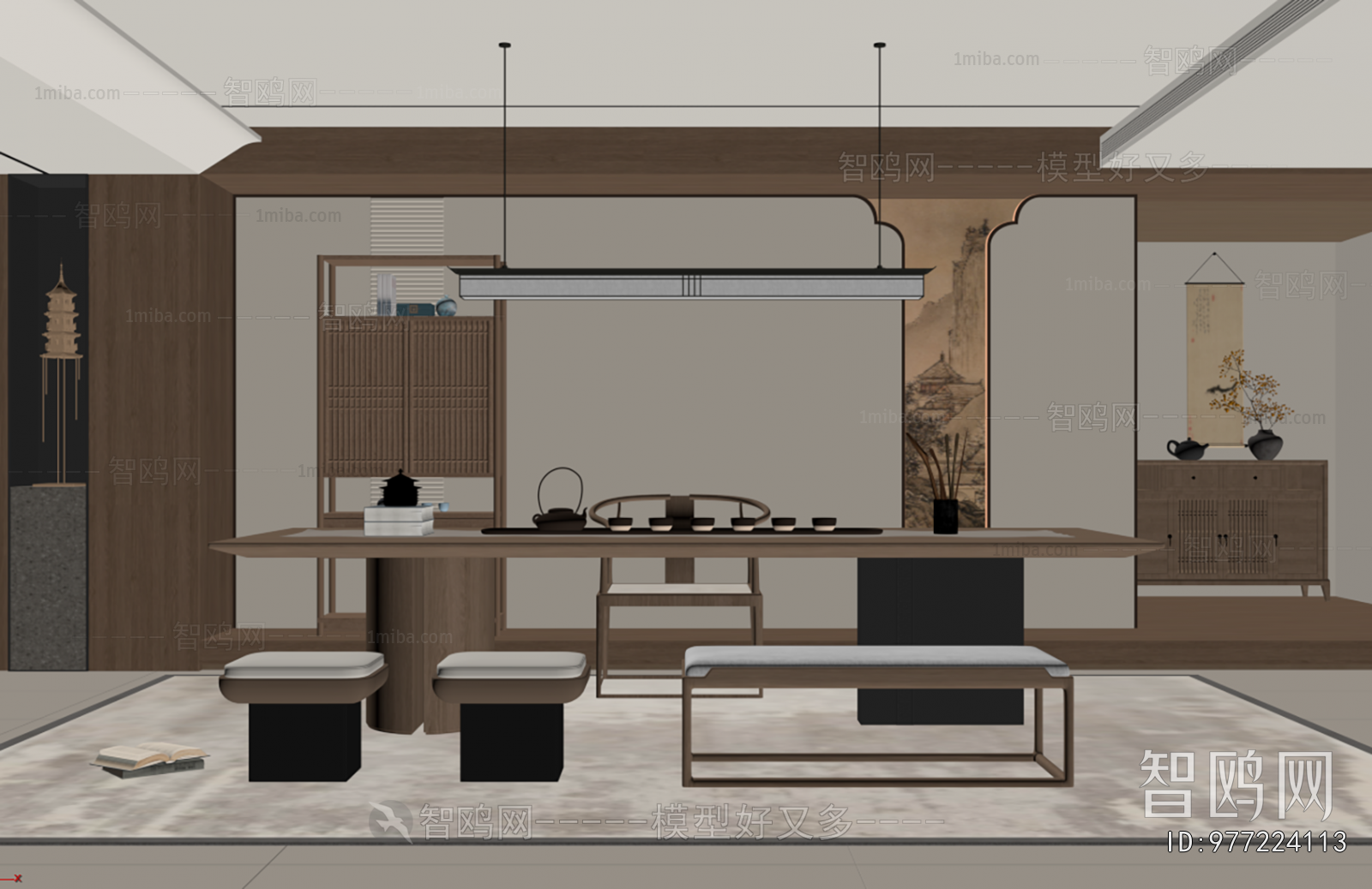 New Chinese Style Tea House