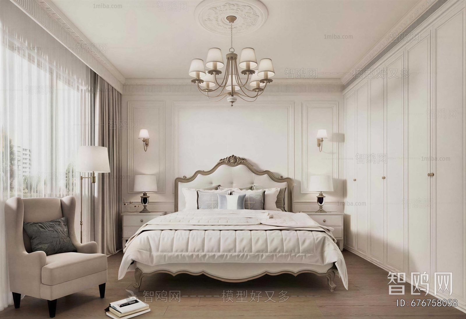 French Style Bedroom