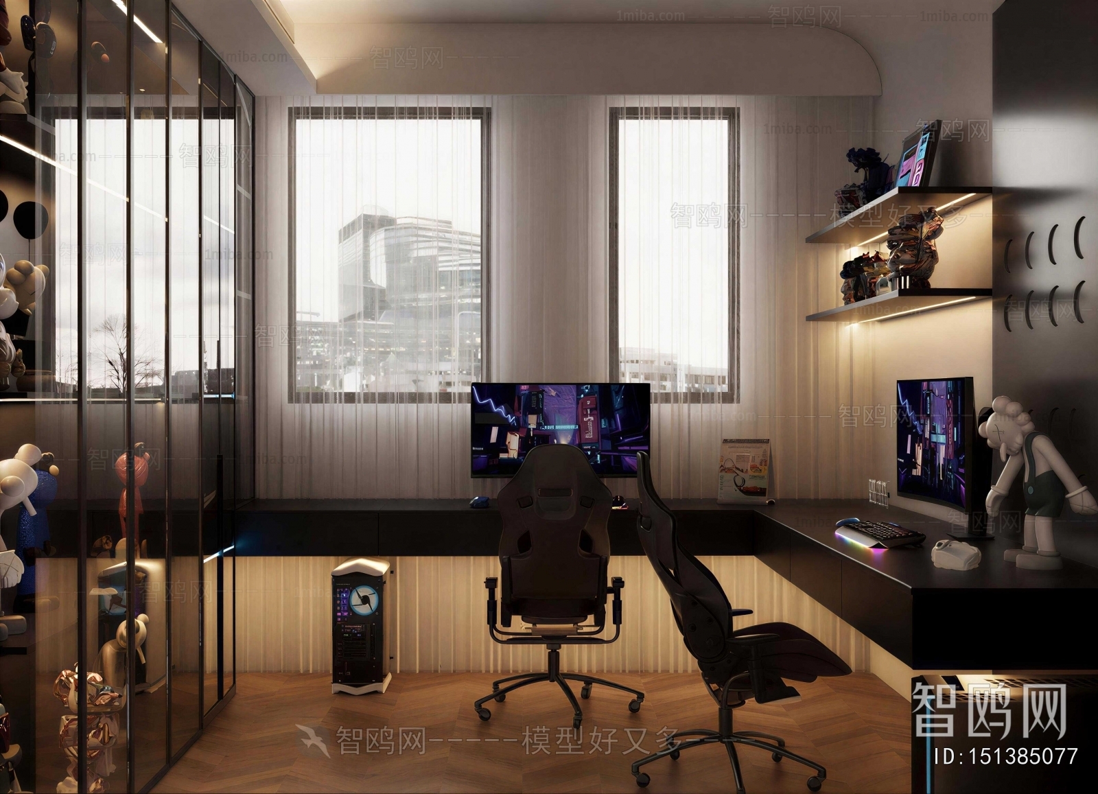Modern E-sports Room