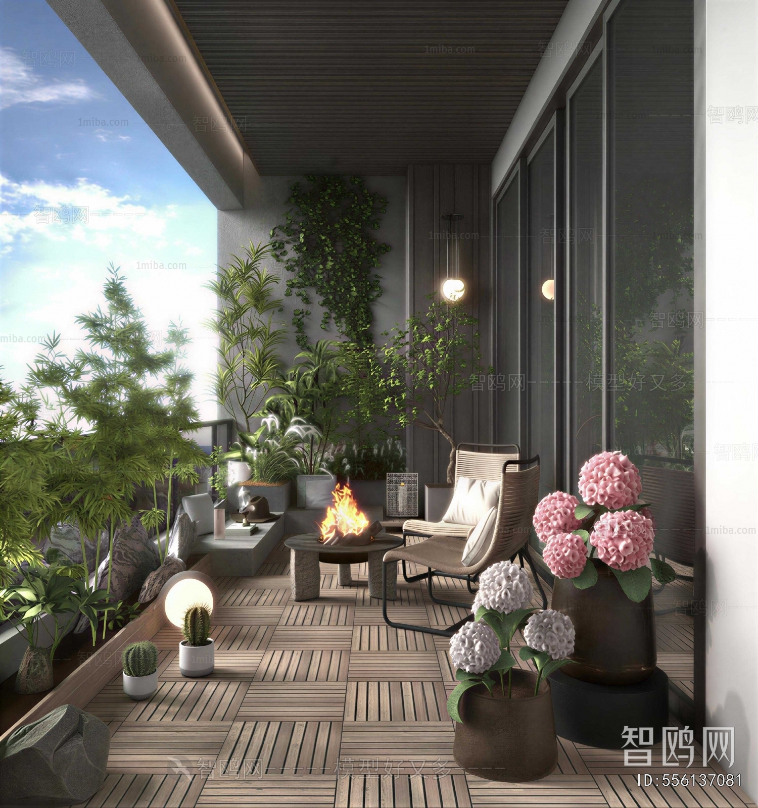 Modern Balcony