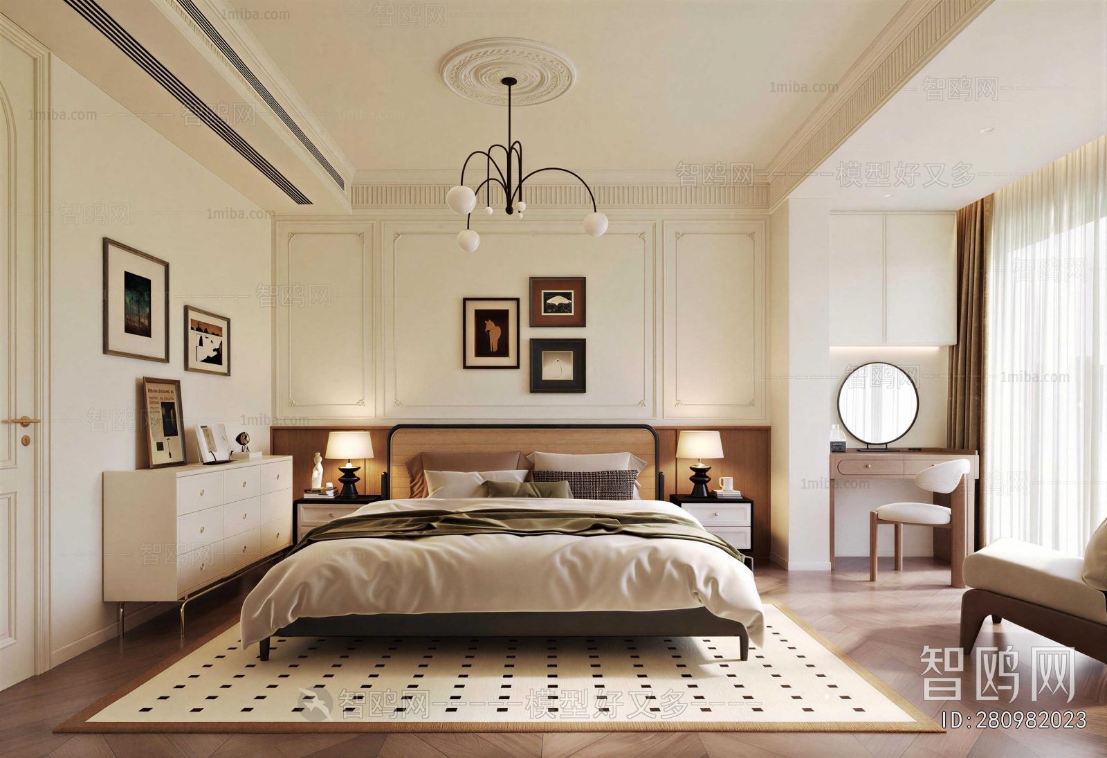 French Style Bedroom