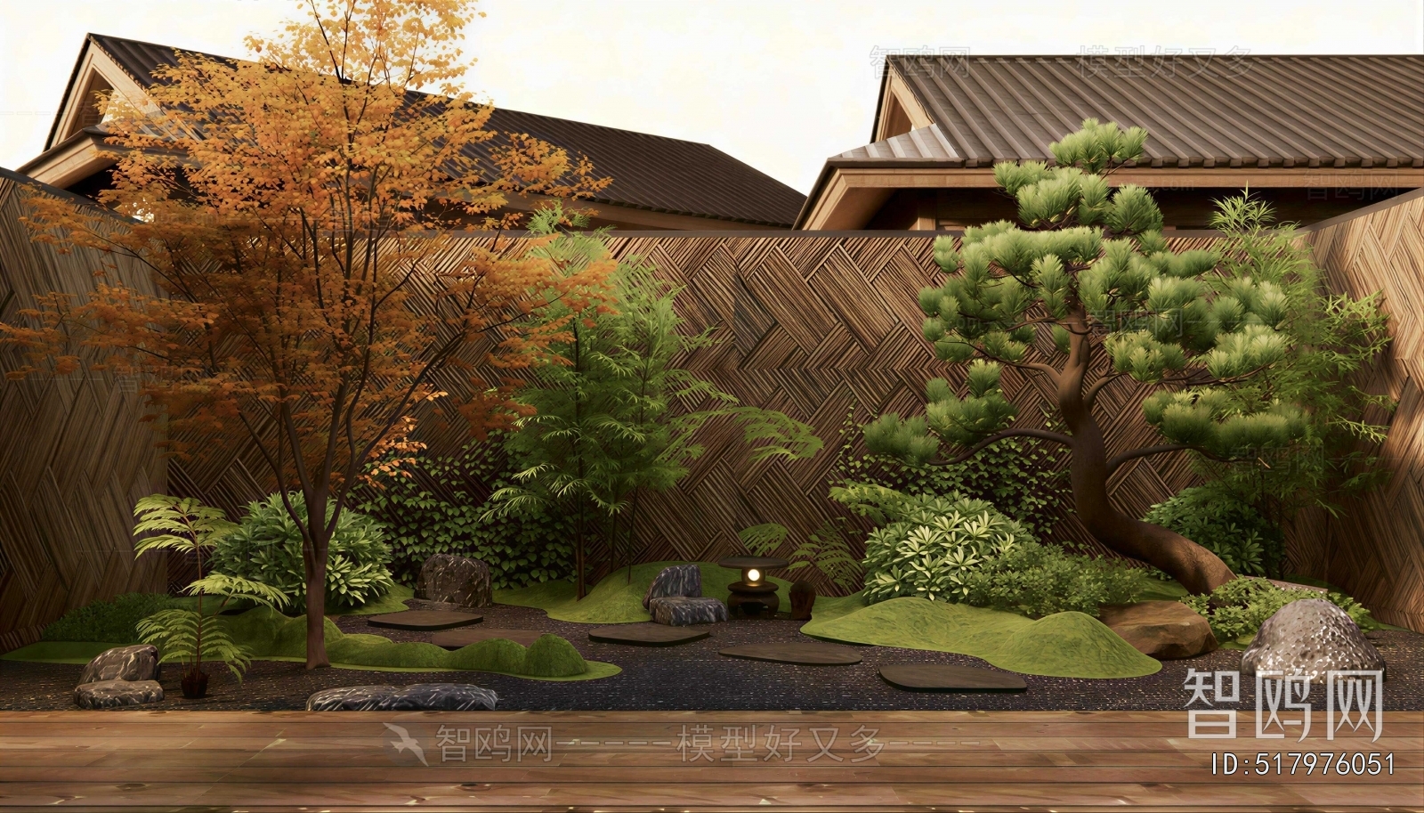 Japanese Style Courtyard/landscape