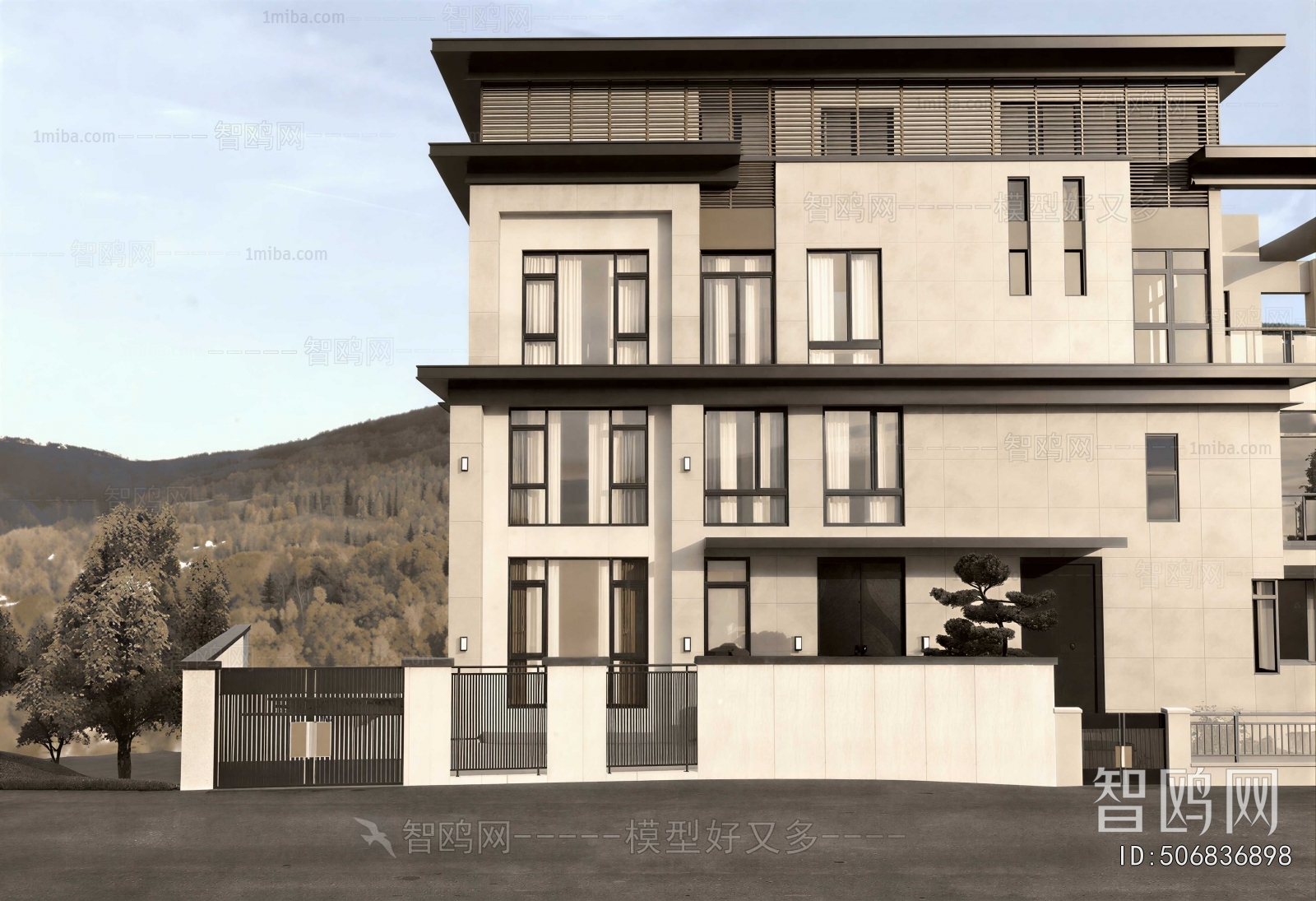 New Chinese Style Detached Villa