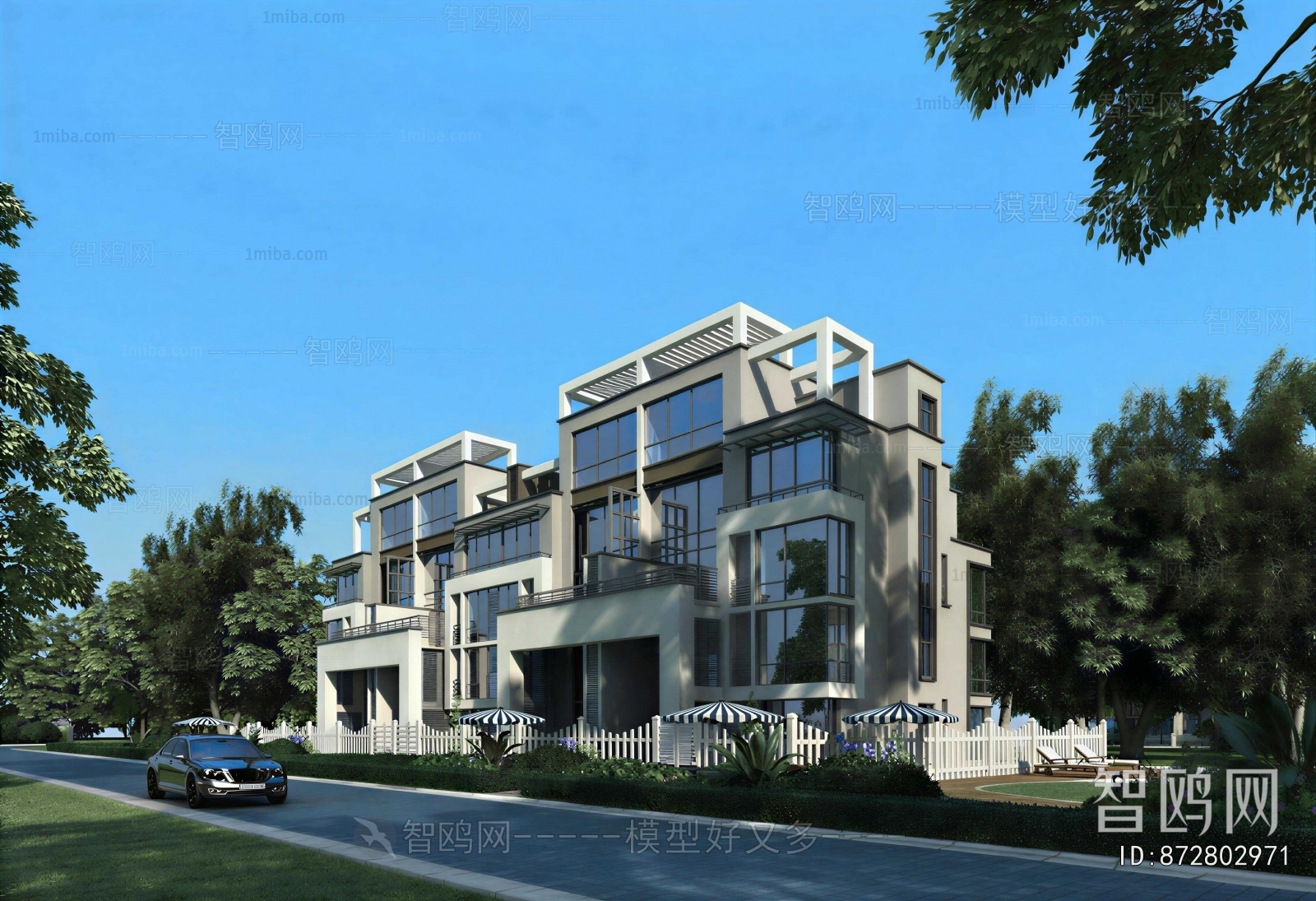 Modern Double Townhouse