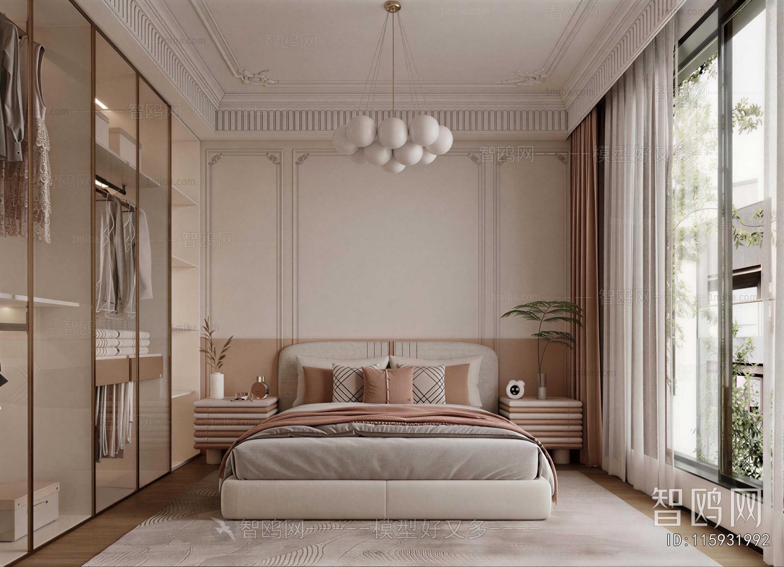 French Style Bedroom
