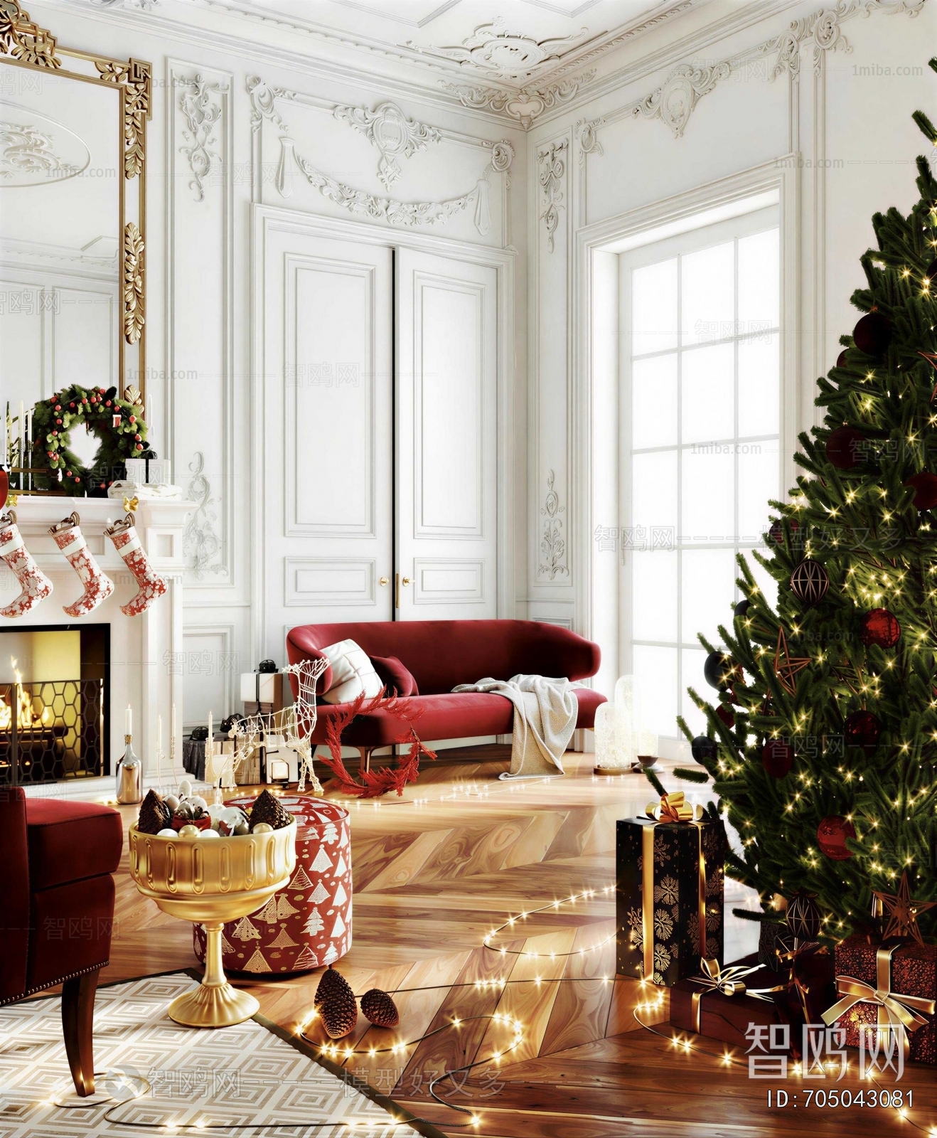 New Classical Style A Living Room