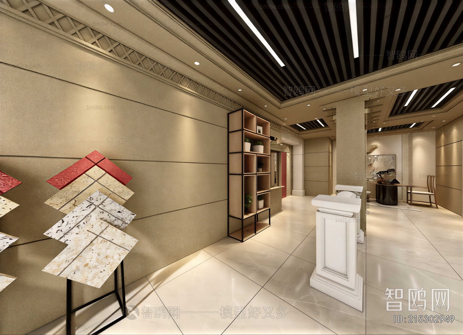 New Chinese Style Exhibition Hall