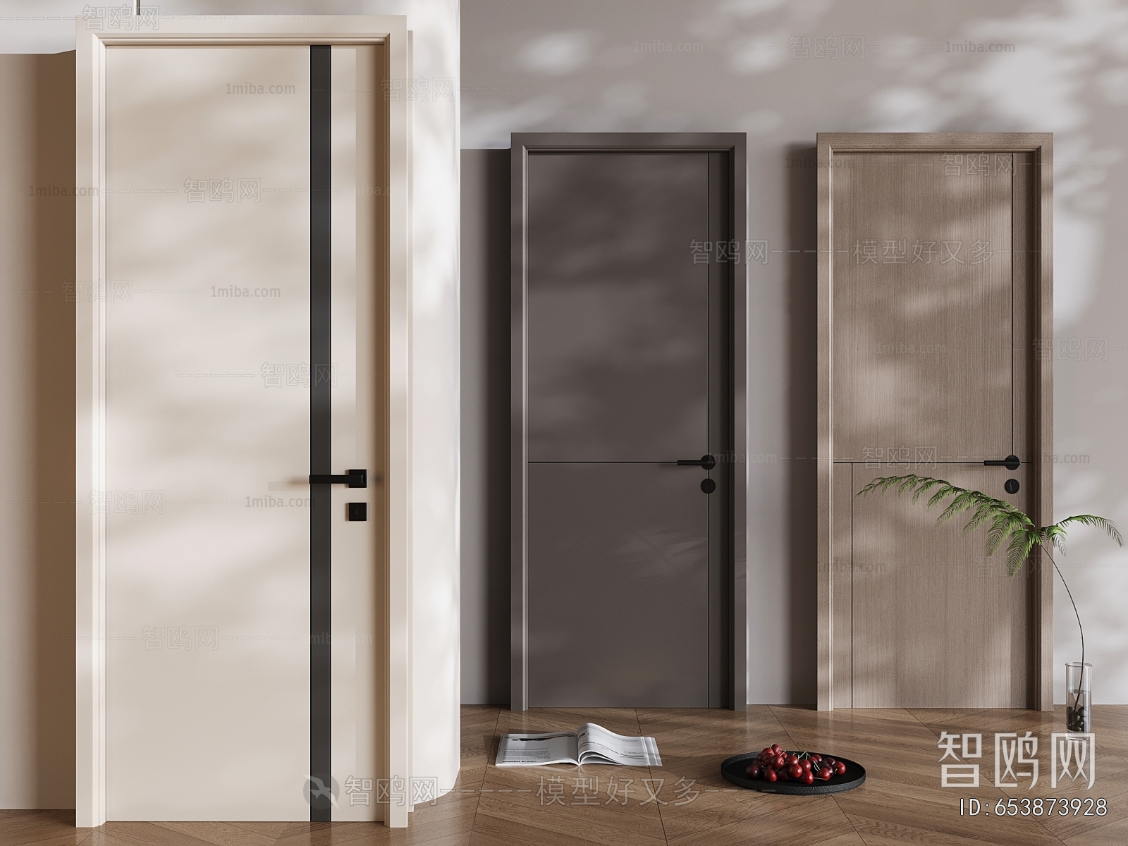Modern Single Door