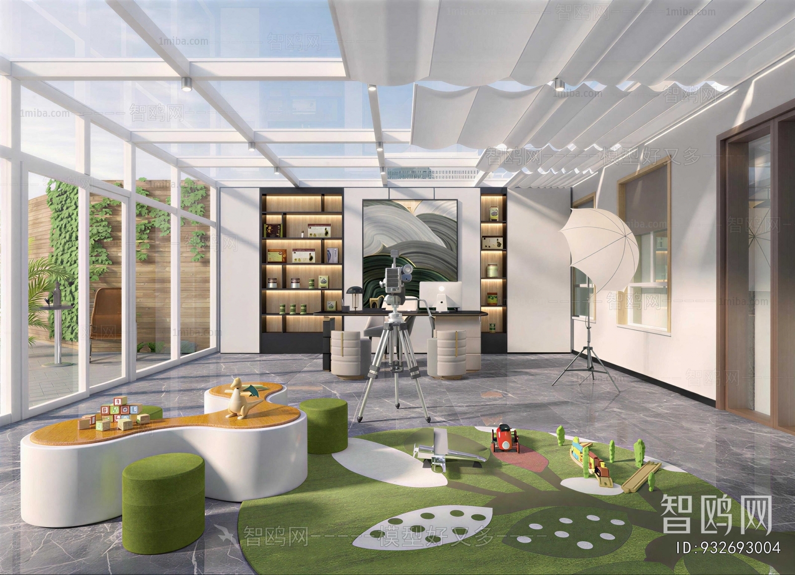 Modern Glass Sun Room