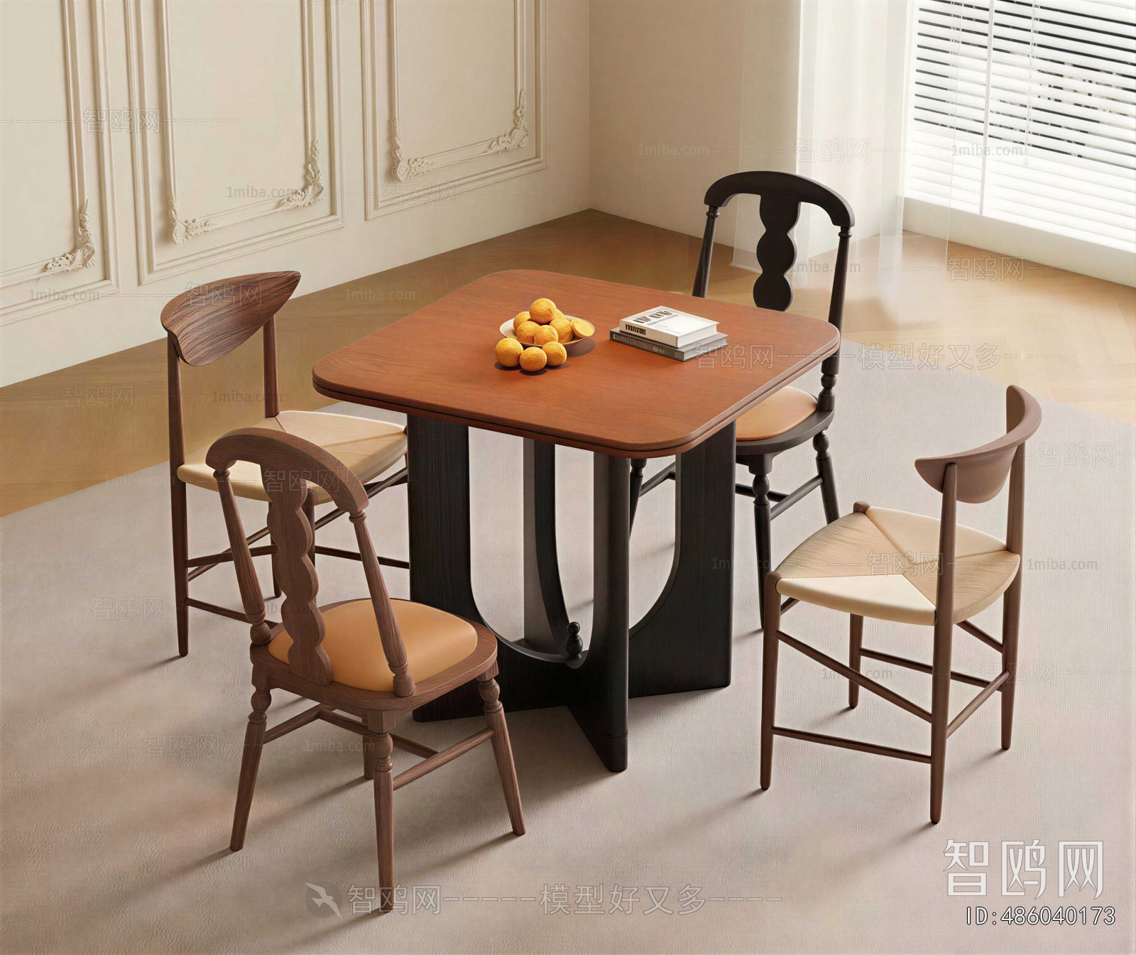 French Style Dining Table And Chairs