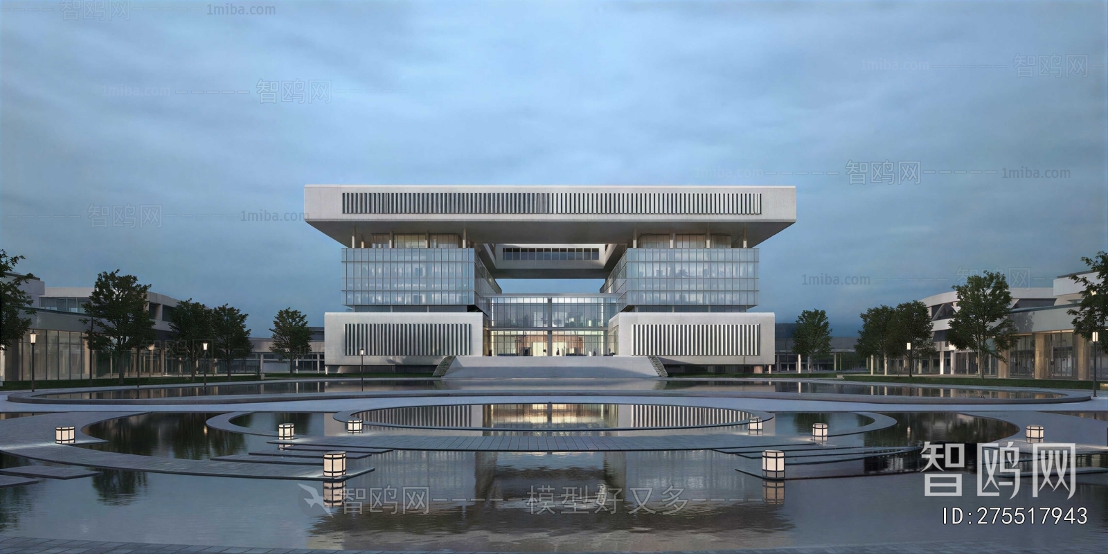 Modern Appearance Of Commercial Building