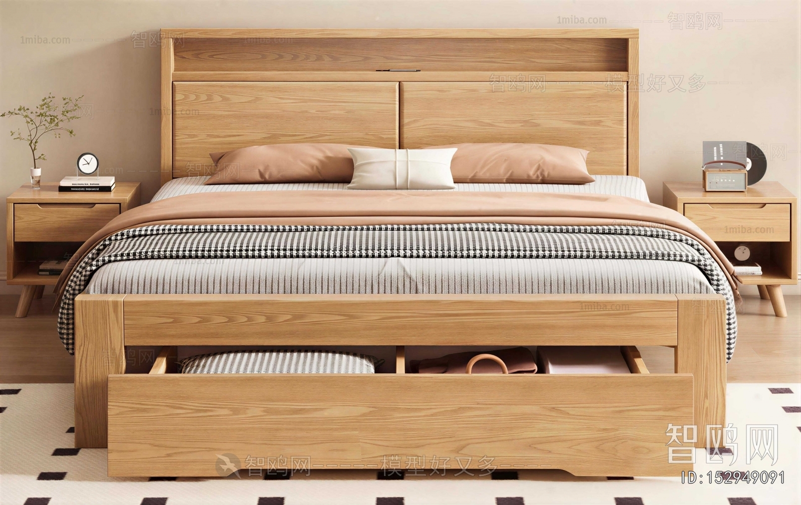 Modern Double Bed