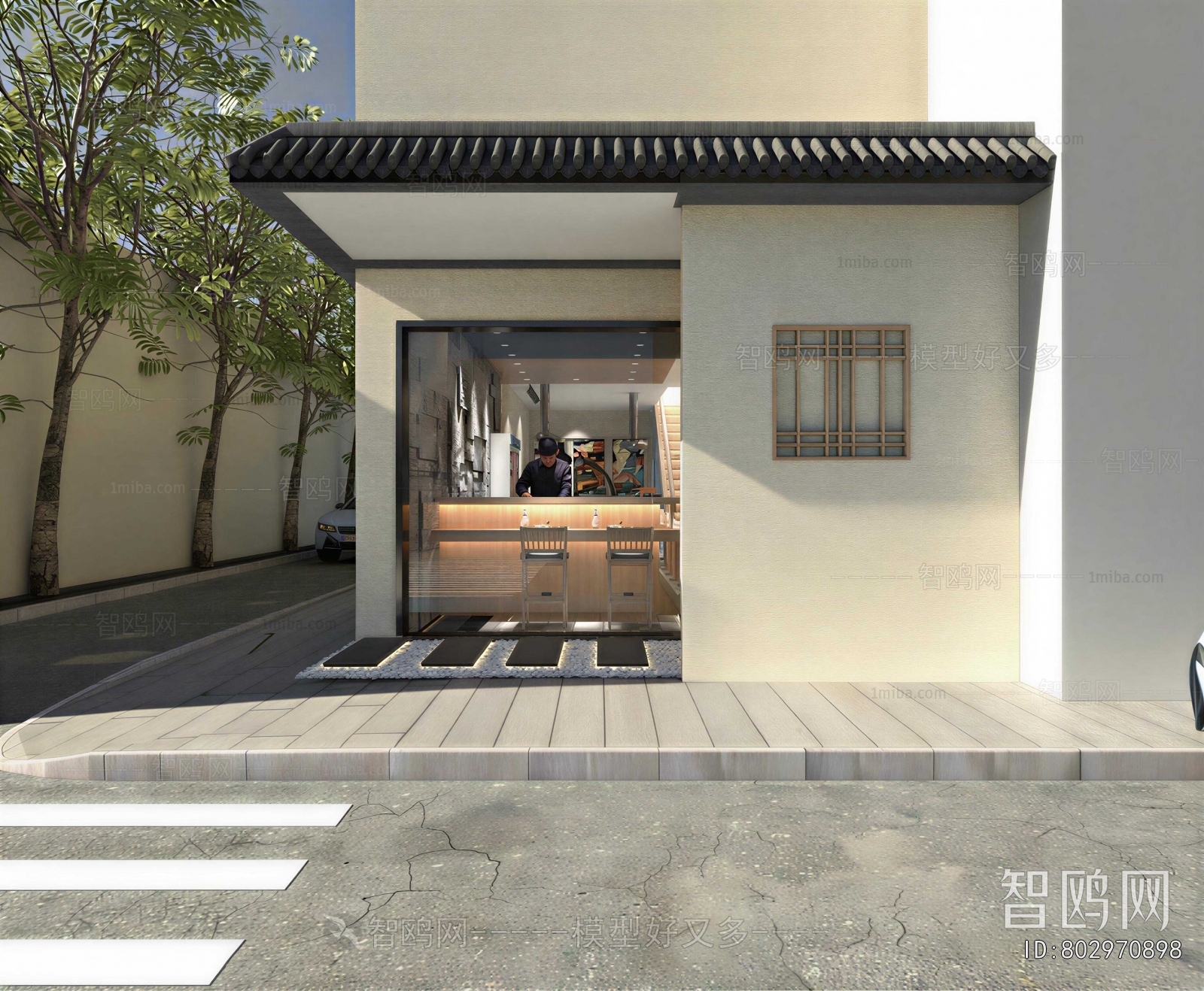 Modern Facade Element