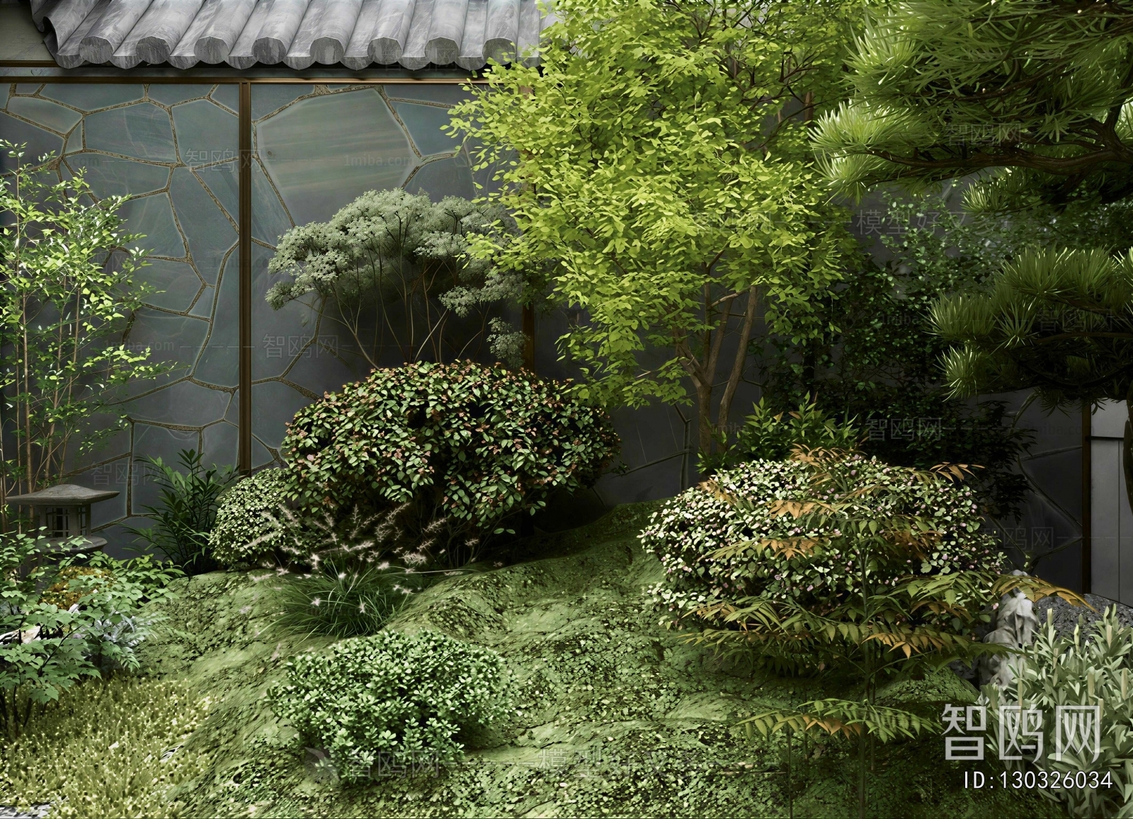 Modern Courtyard/landscape