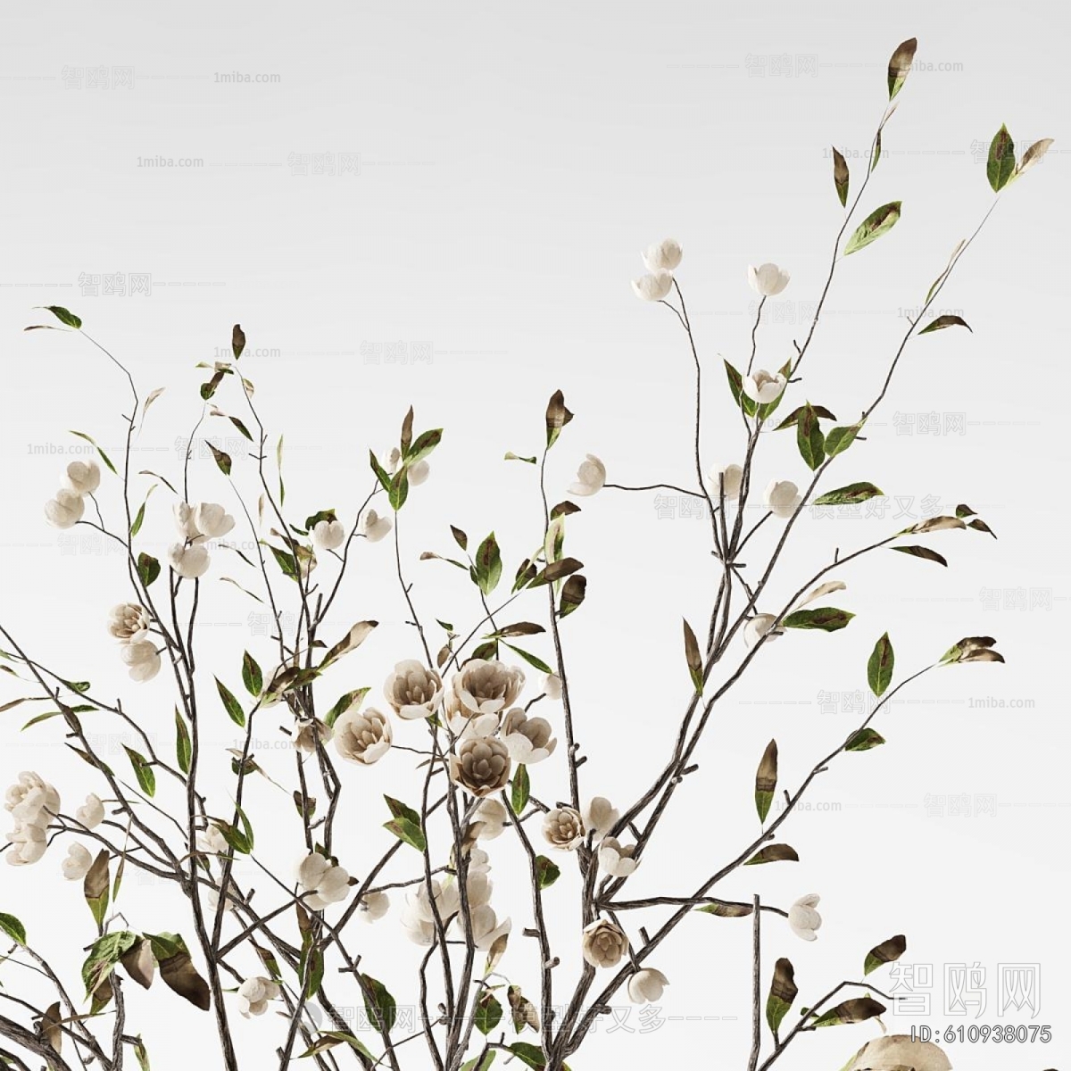 Modern Ground Green Plant Potted Plants