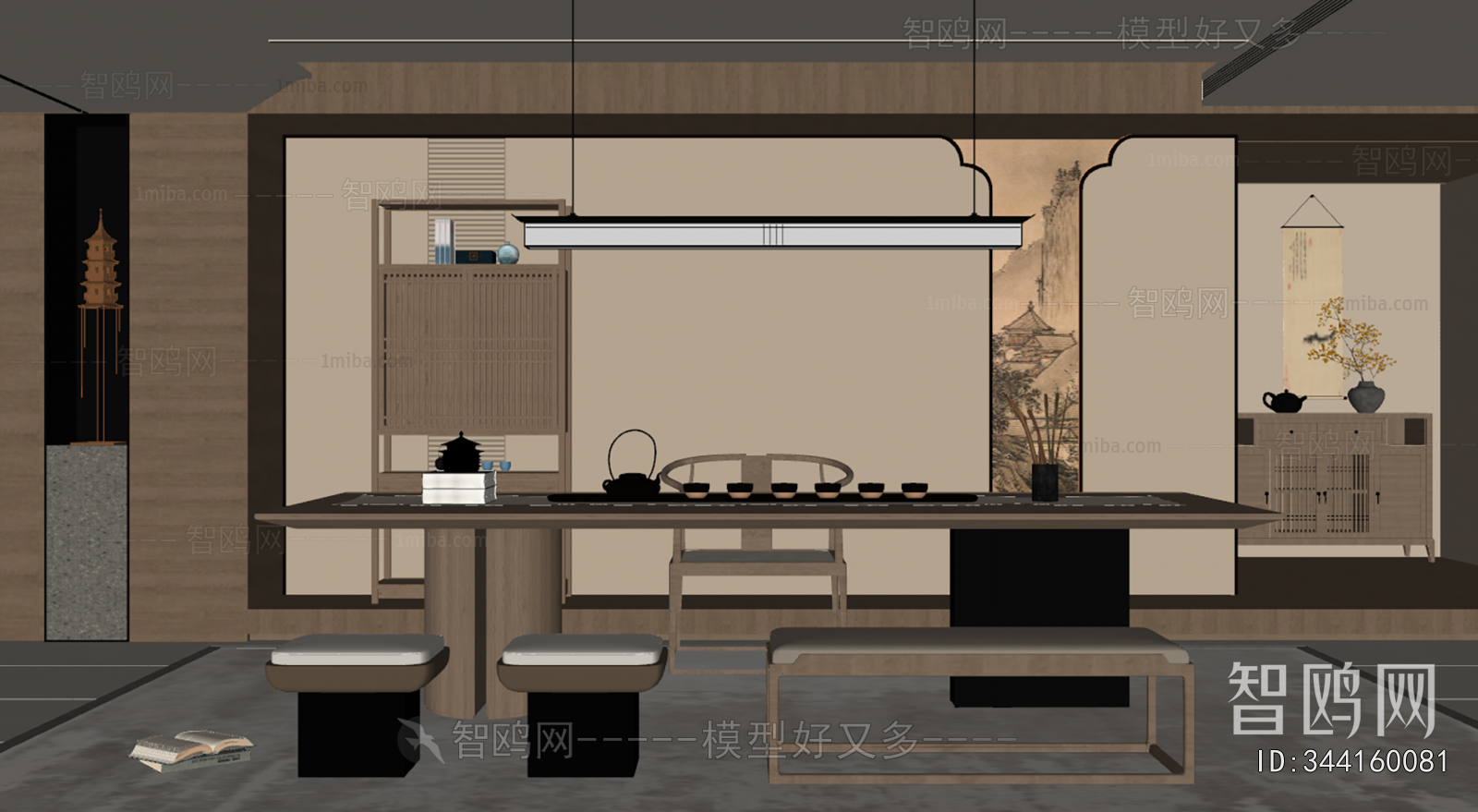 New Chinese Style Tea House