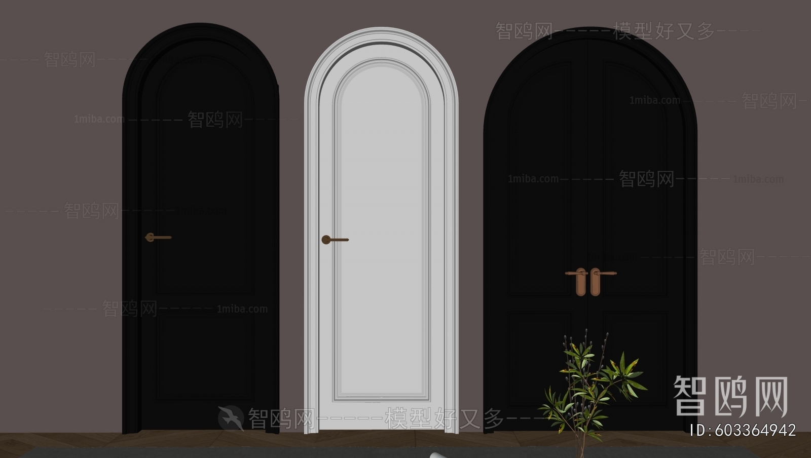 French Style Single Door