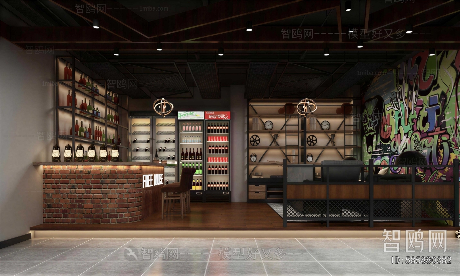 Industrial Style Restaurant