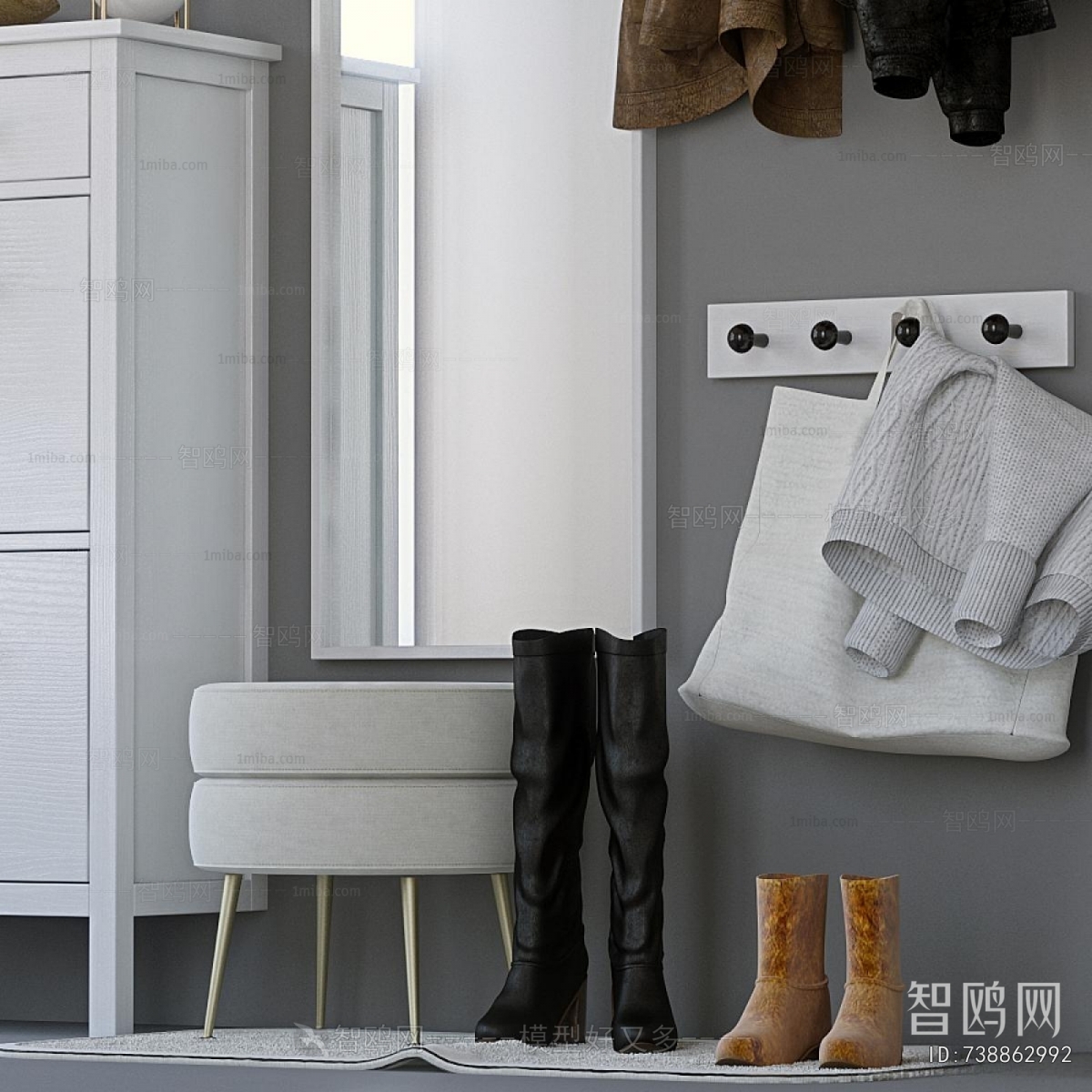 Nordic Style Coat Hanger