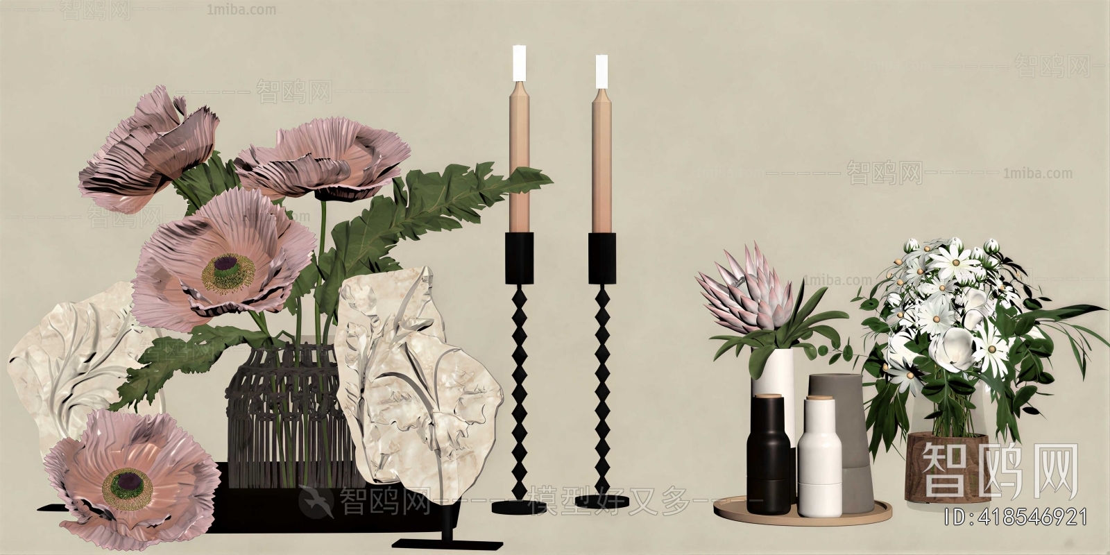 Modern Flower Arrangement