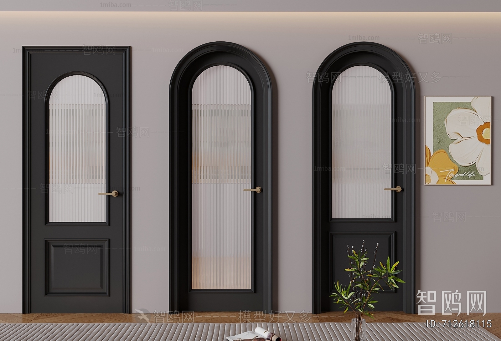 French Style Single Door
