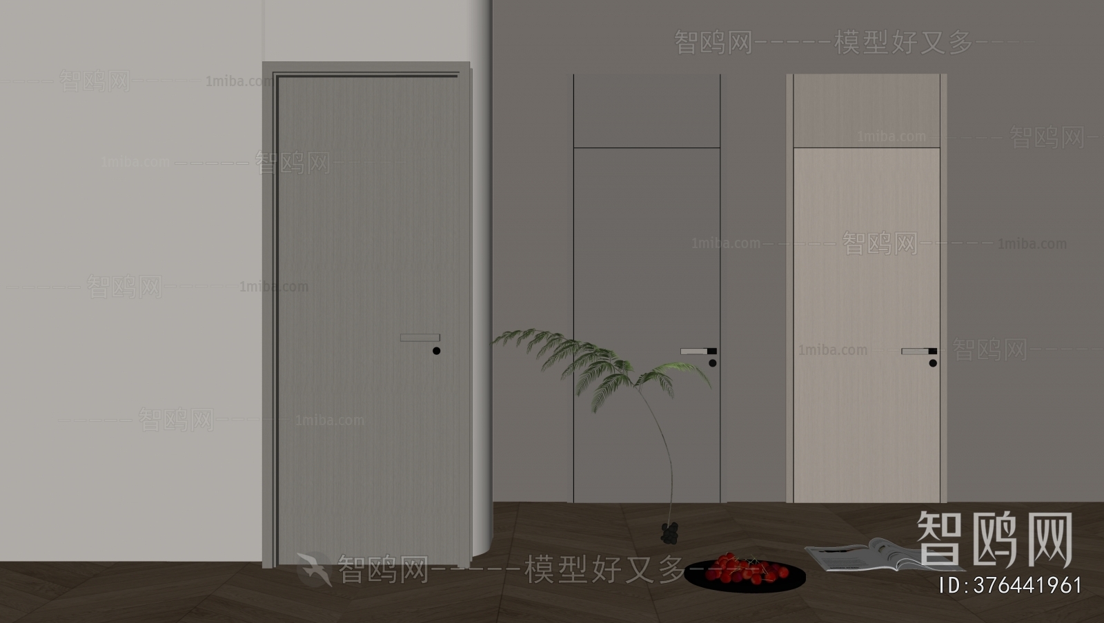 Modern Single Door