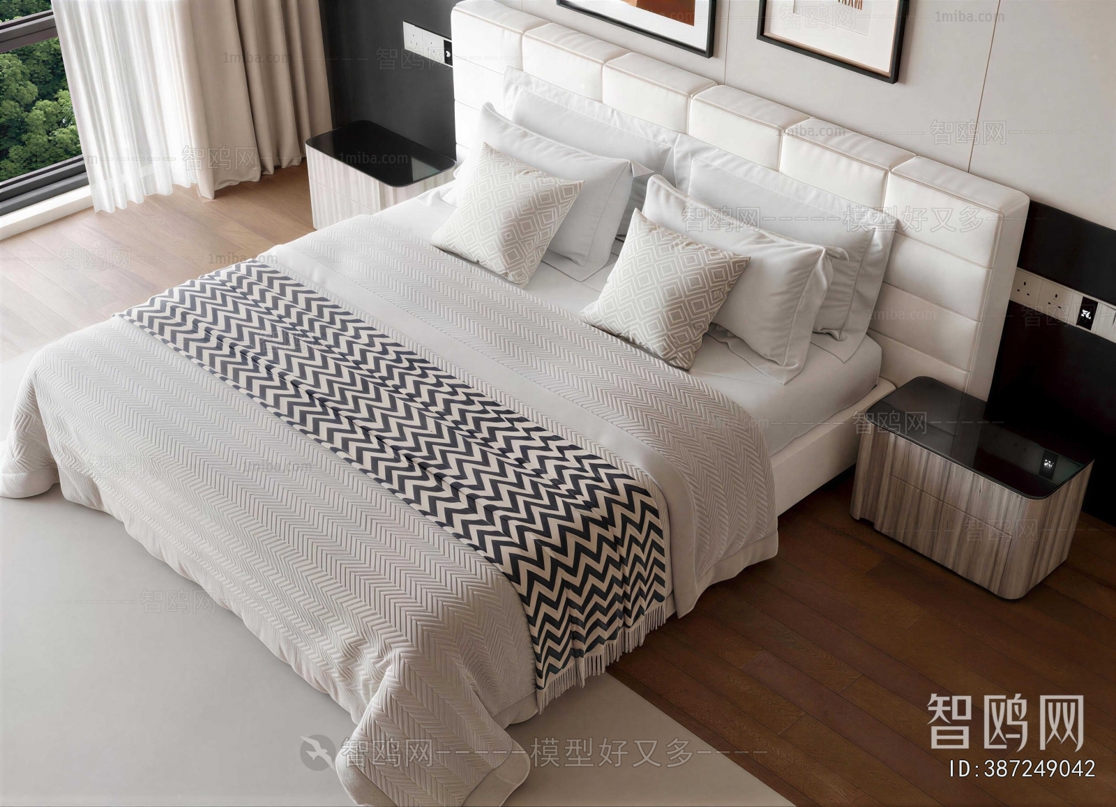 Modern Double Bed